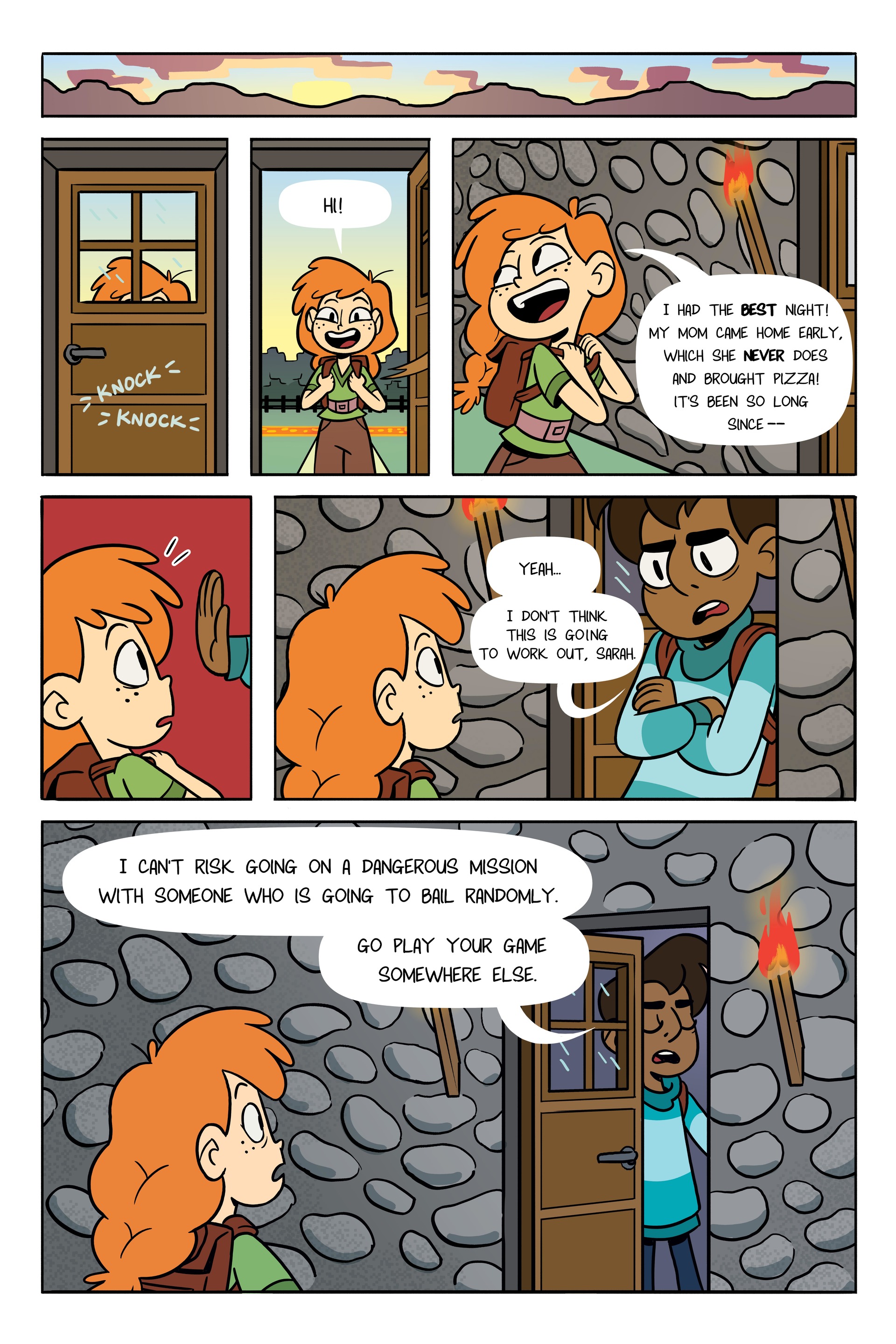 Read online Minecraft: Open World – Into the Nether comic -  Issue # TPB - 22