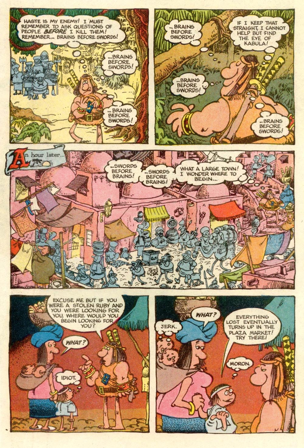 Read online Sergio Aragonés Groo the Wanderer comic -  Issue #6 - 5