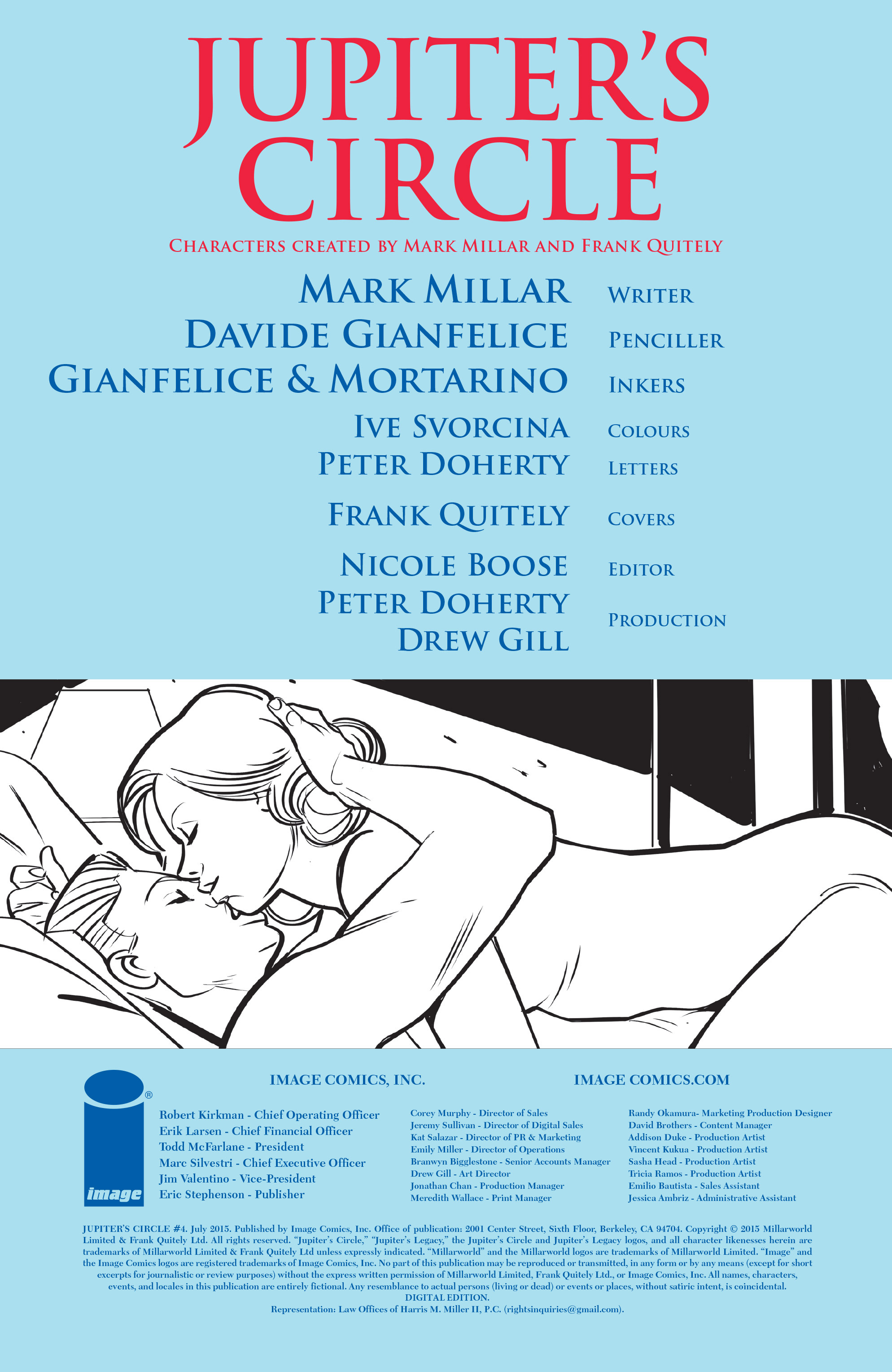 Read online Jupiter's Circle comic -  Issue #4 - 2