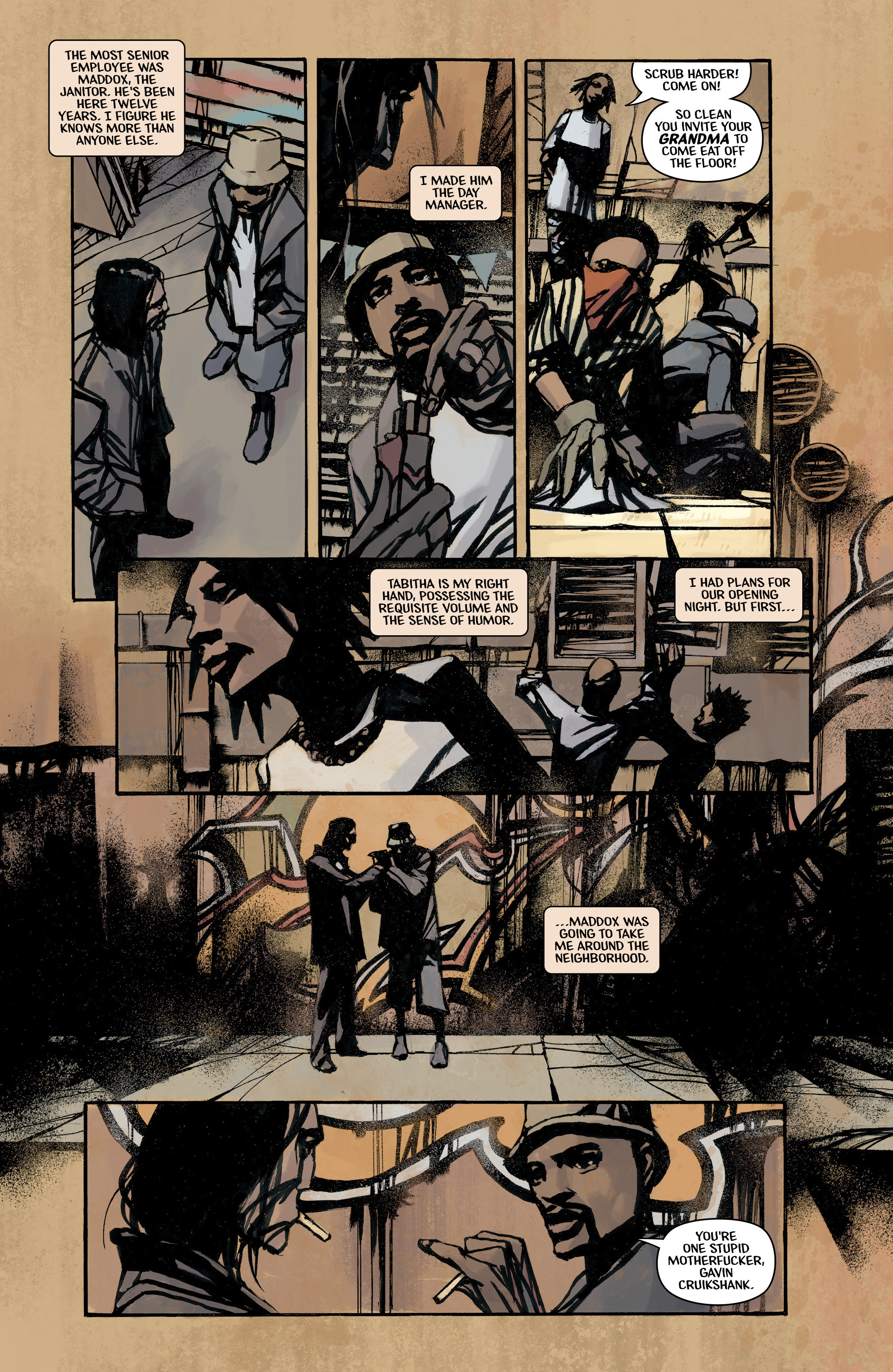 Read online Starve comic -  Issue #7 - 11