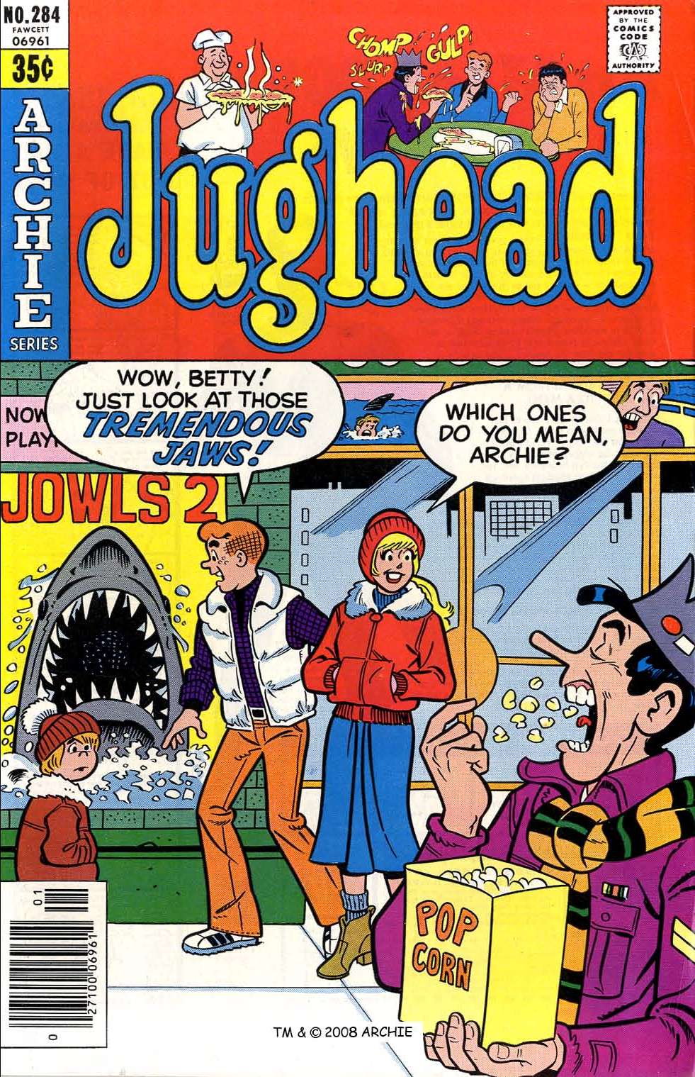 Read online Jughead (1965) comic -  Issue #284 - 1