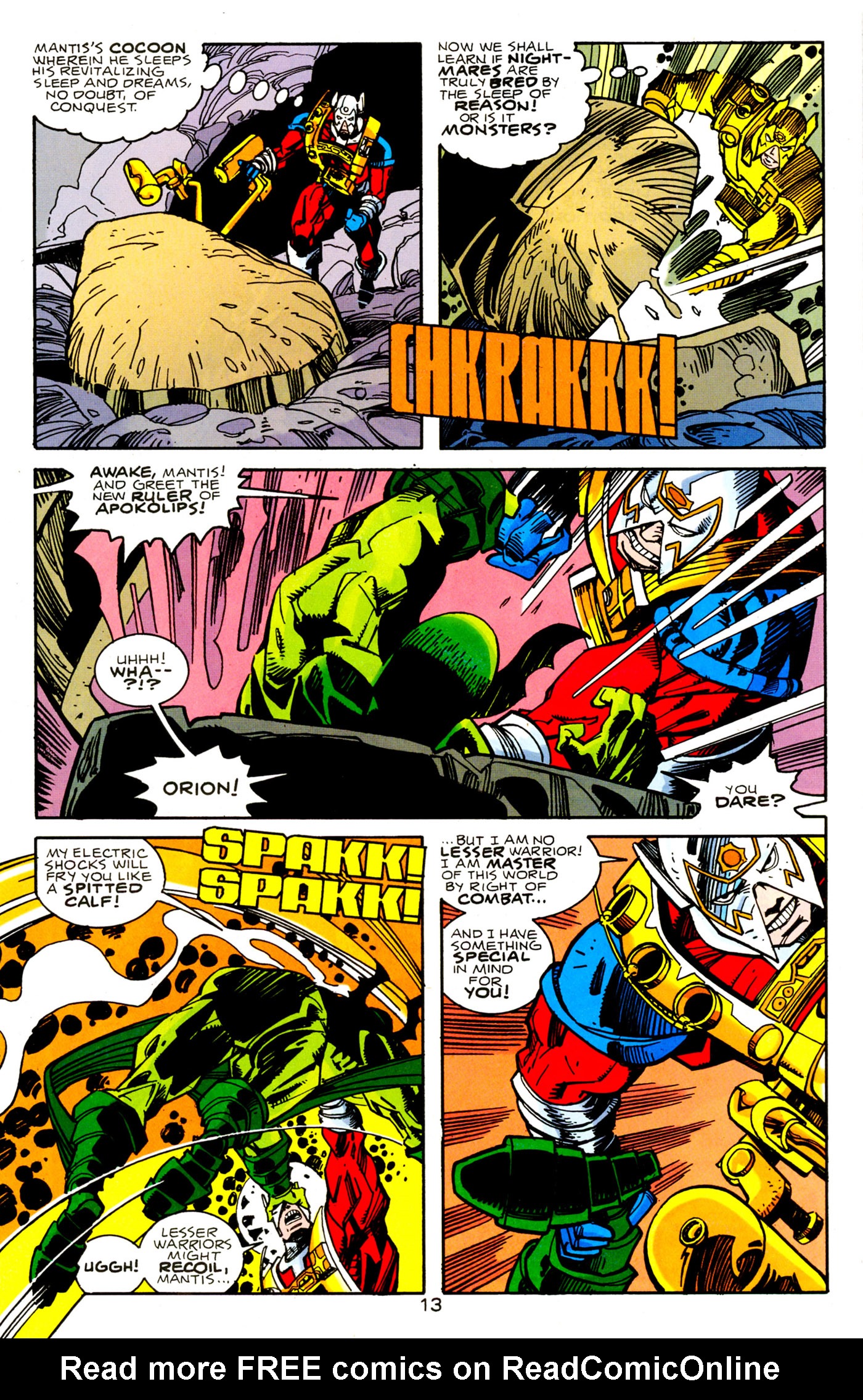 Read online Orion comic -  Issue #9 - 14