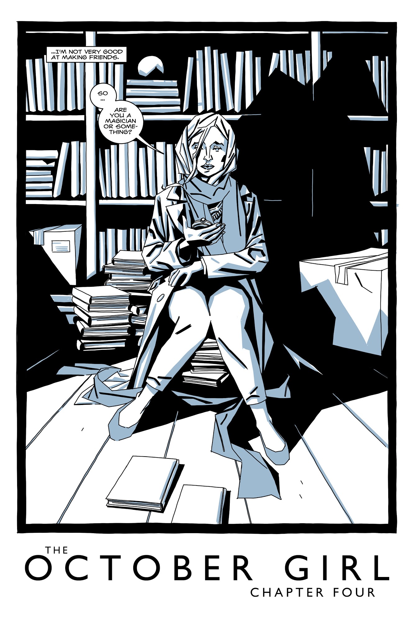 Read online The October Girl comic -  Issue #4 - 4