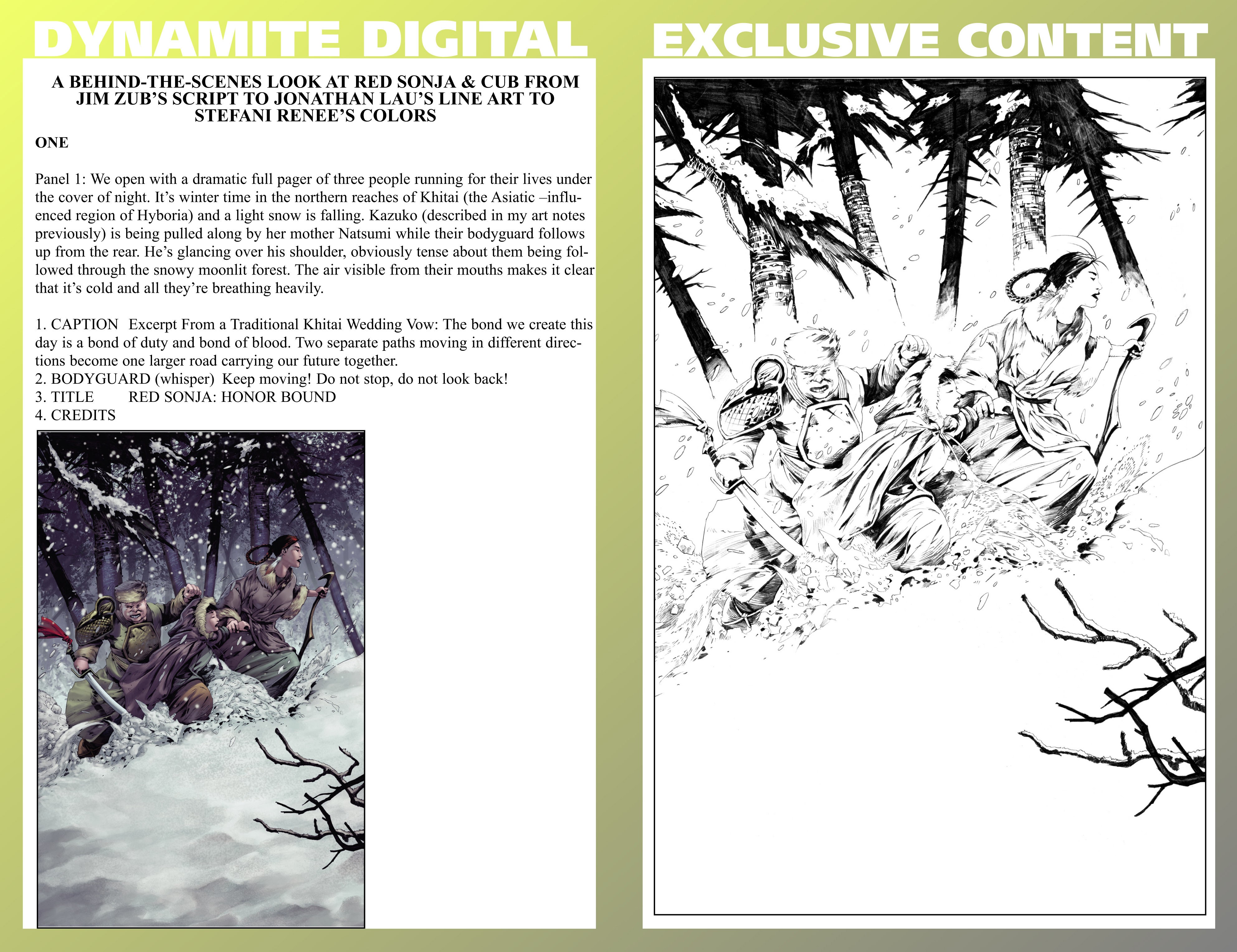 Read online Red Sonja and Cub comic -  Issue # Full - 33