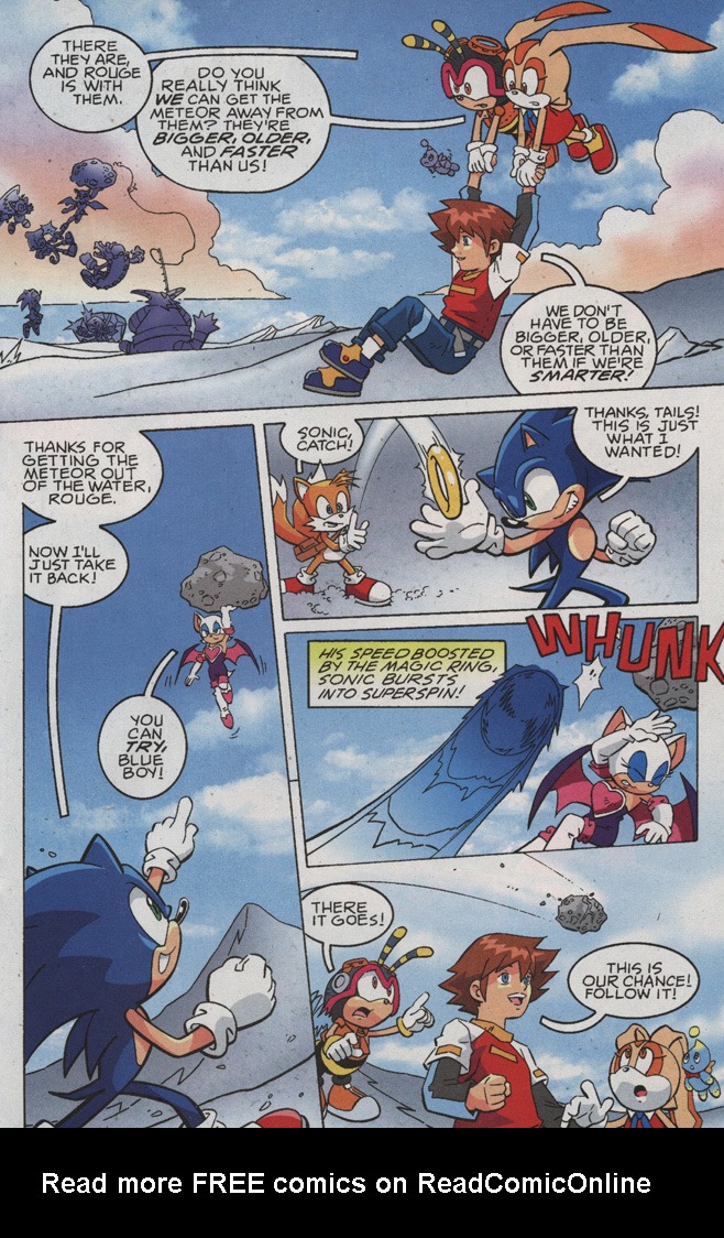 Read online Sonic X comic -  Issue #33 - 17