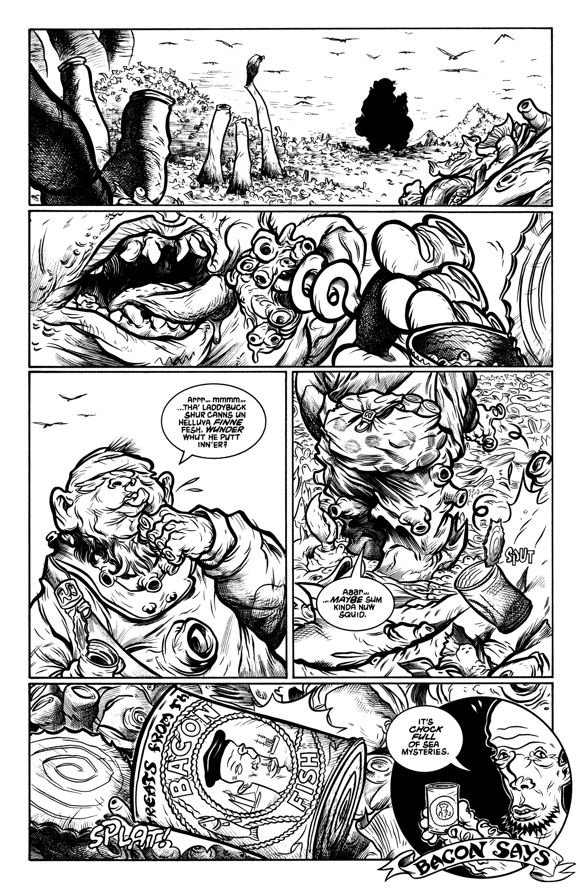 Read online Bacon and Other Monstrous Tales comic -  Issue # TPB - 92