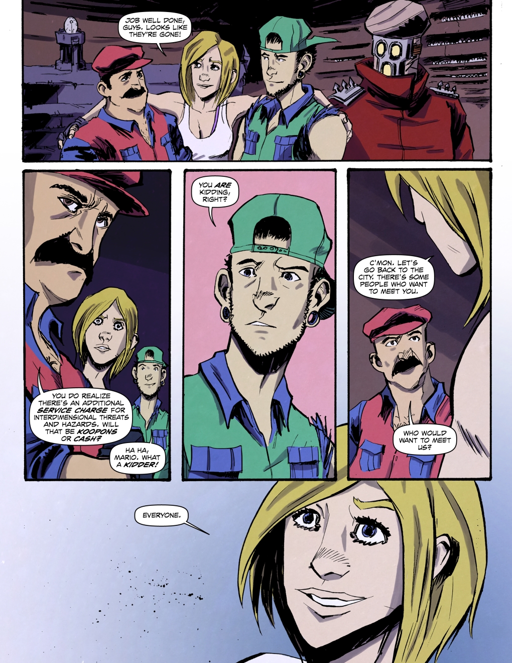 Read online Super Mario Bros. The Movie comic -  Issue #1 - 26