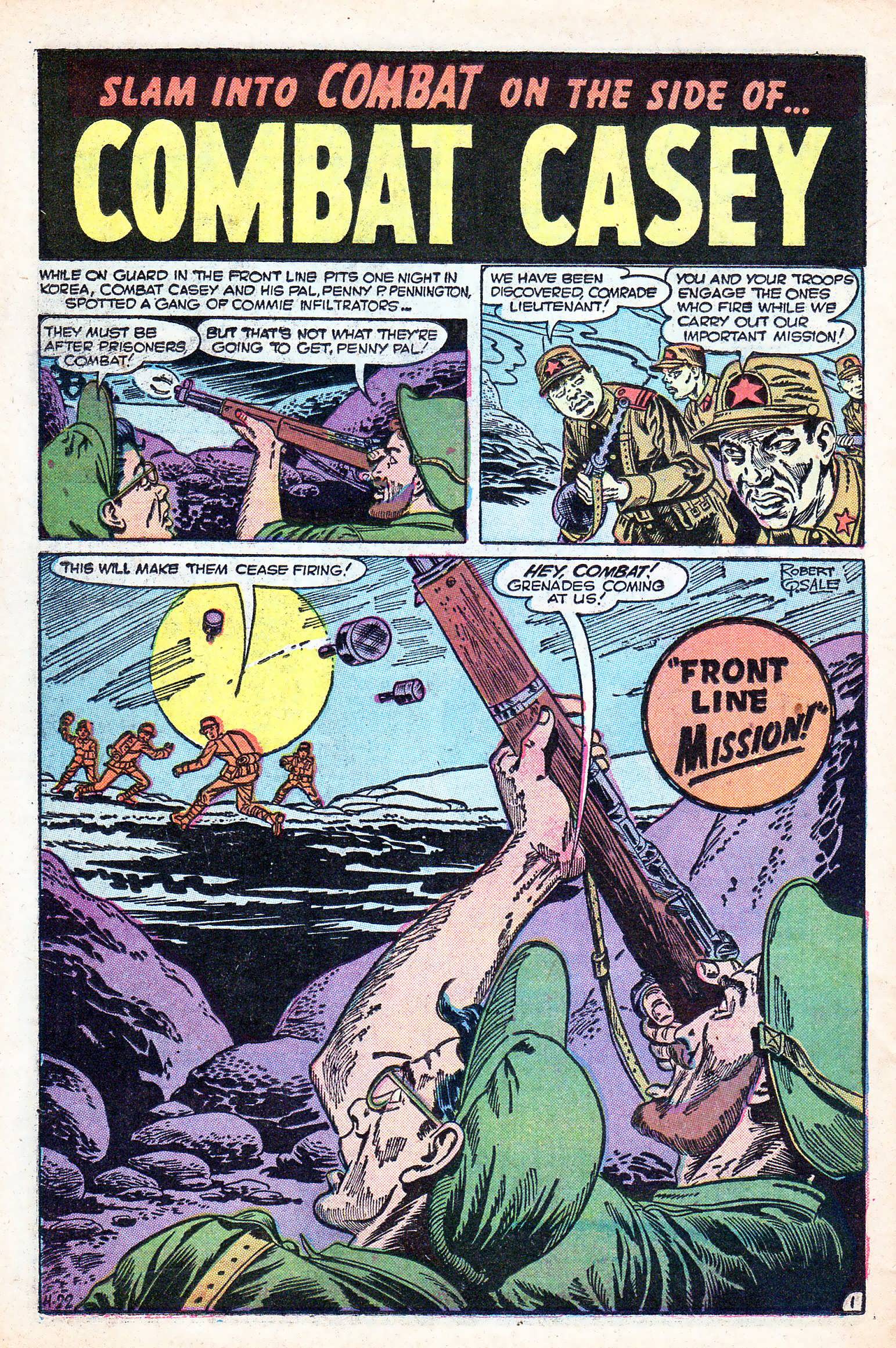 Read online Combat Casey comic -  Issue #25 - 26