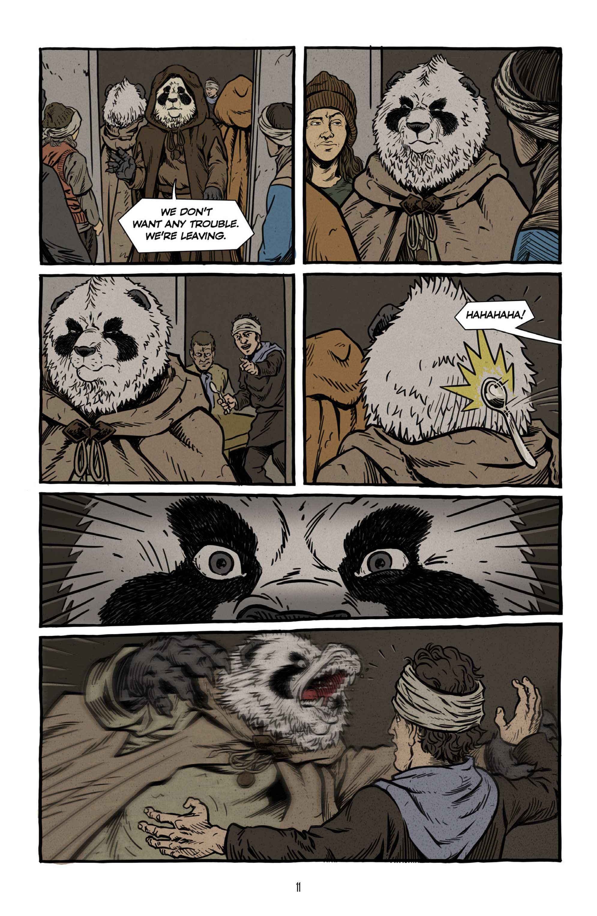 Read online Wastelander Panda comic -  Issue # TPB - 14