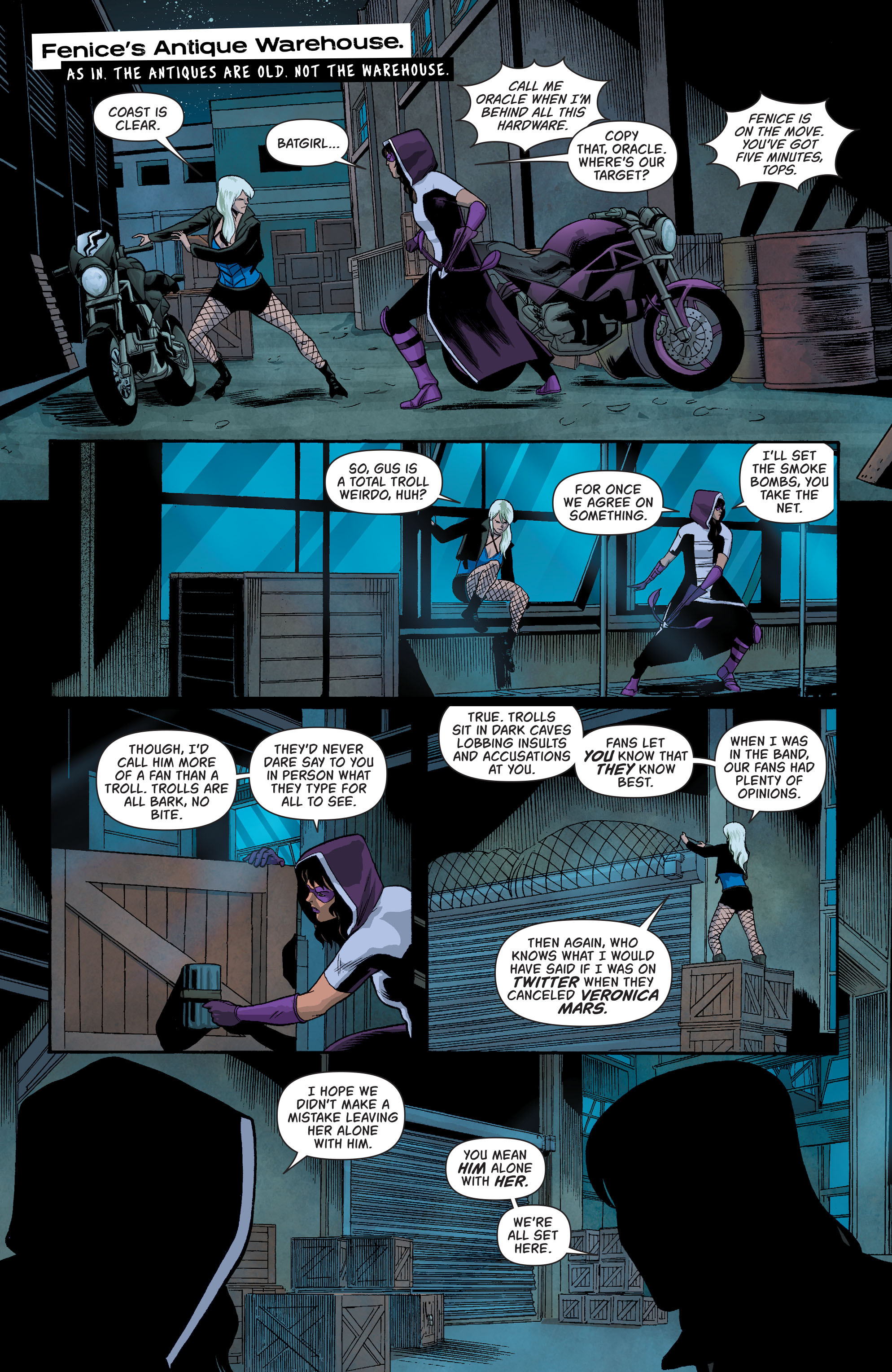 Read online Batgirl and the Birds of Prey comic -  Issue #5 - 21