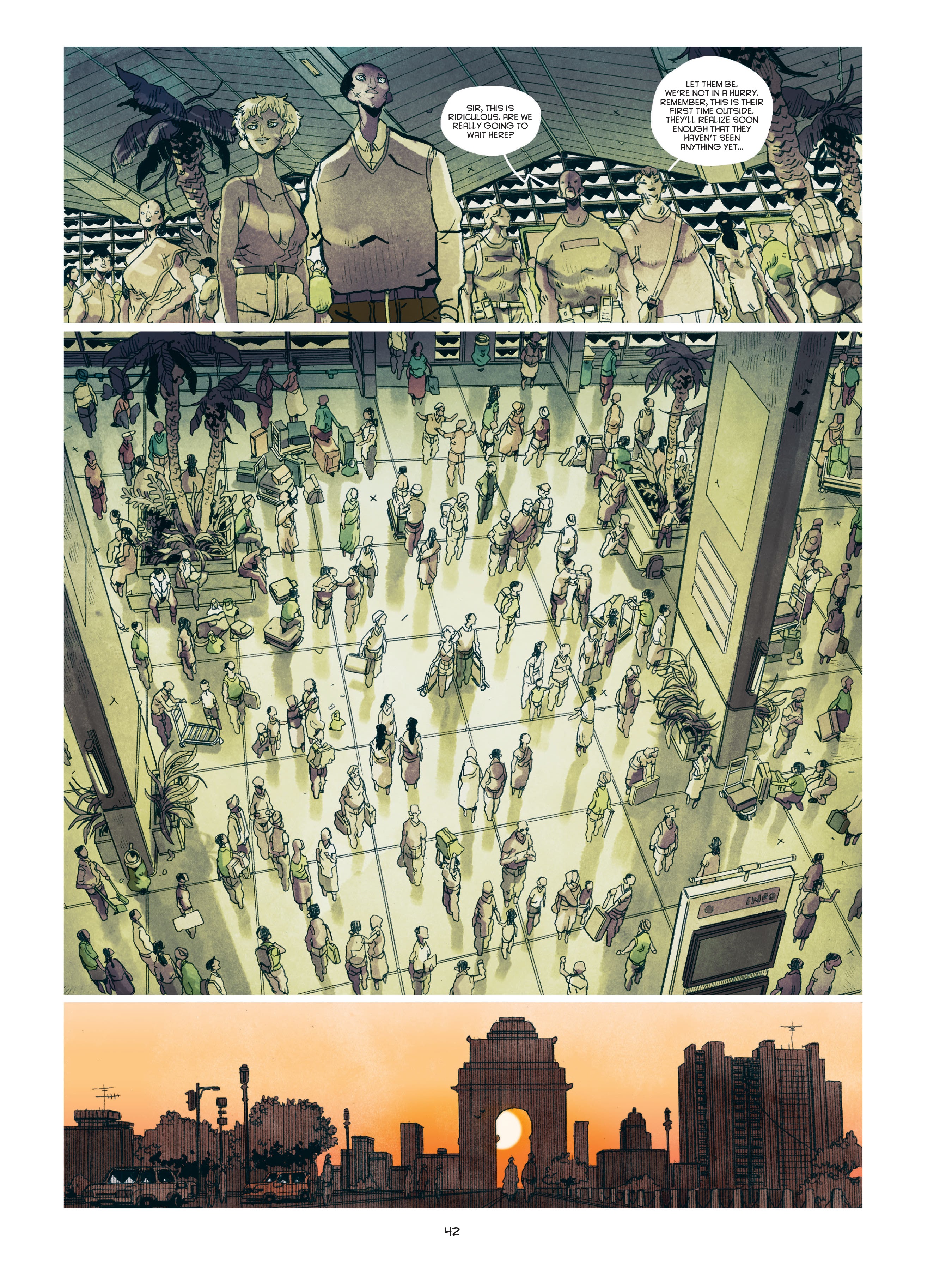 Read online Carbon & Silicon (2021) comic -  Issue #1 - 42