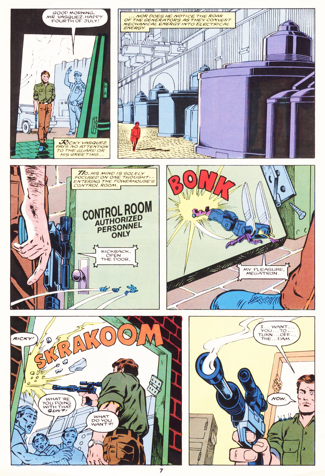 Read online The Transformers (UK) comic -  Issue #89 - 7