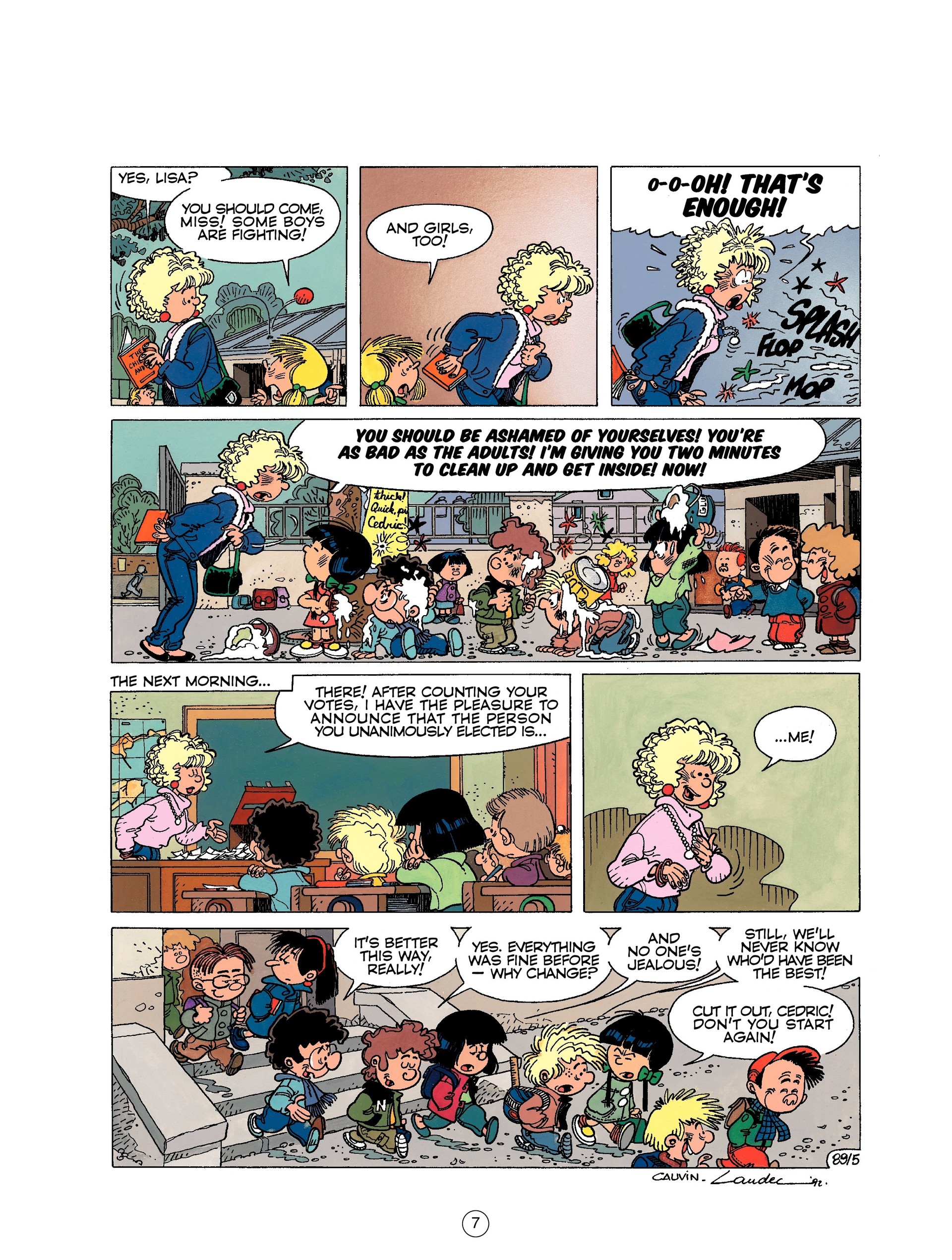 Read online Cedric comic -  Issue #5 - 7