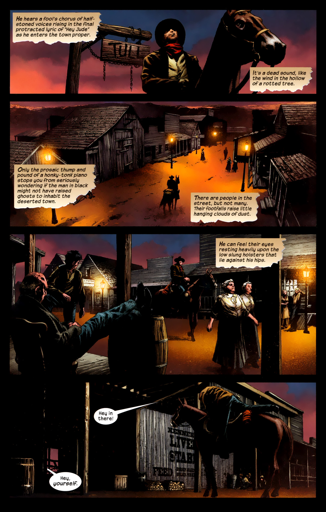 Read online Dark Tower: The Gunslinger - The Battle of Tull comic -  Issue #1 - 13