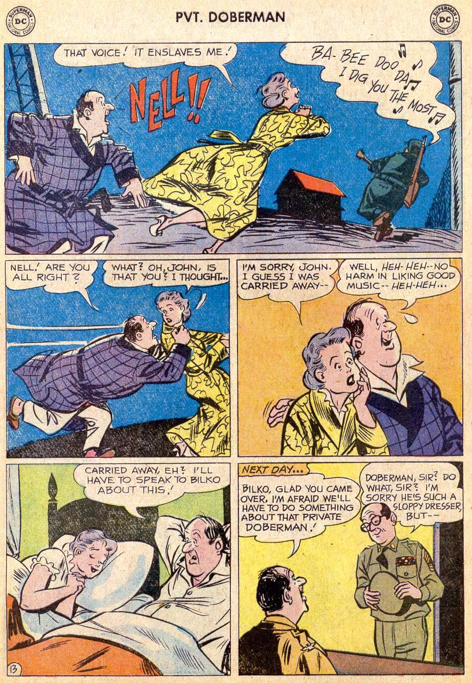 Read online Sgt. Bilko's Pvt. Doberman comic -  Issue #11 - 17