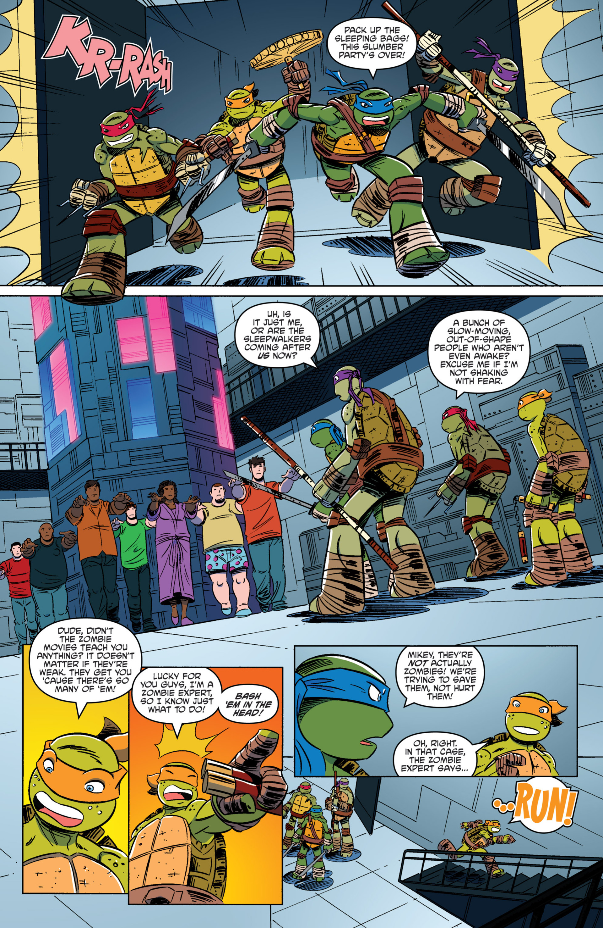 Read online Teenage Mutant Ninja Turtles New Animated Adventures comic -  Issue #3 - 15