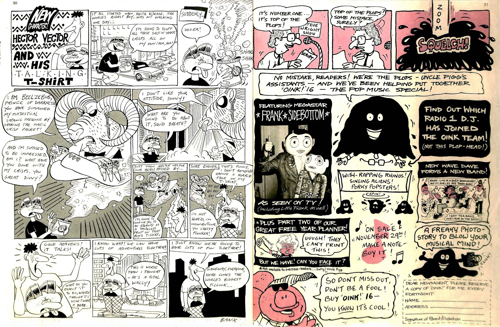 Read online Oink! comic -  Issue #15 - 16