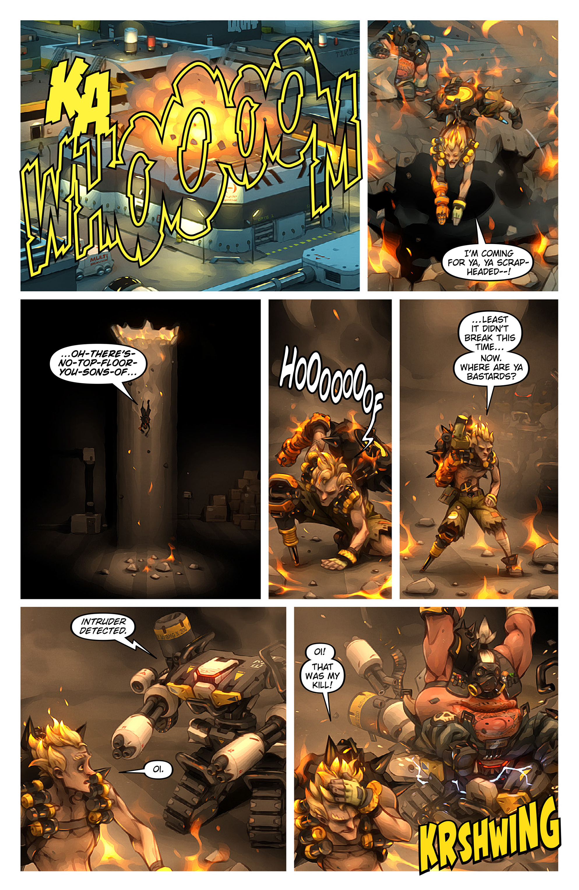 Read online Overwatch comic -  Issue #3 - 5