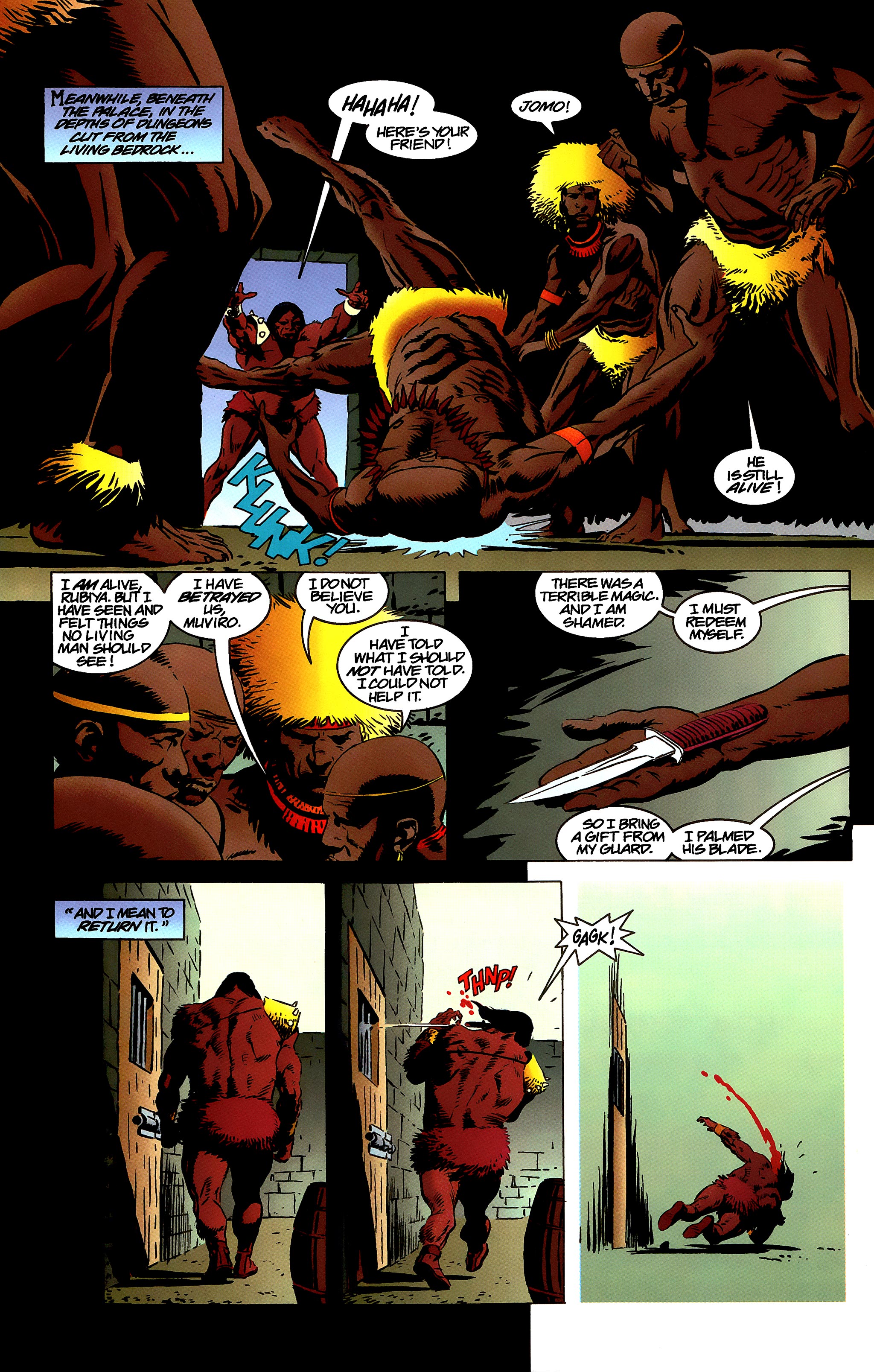 Read online Tarzan vs. Predator at the Earth's Core comic -  Issue #3 - 15