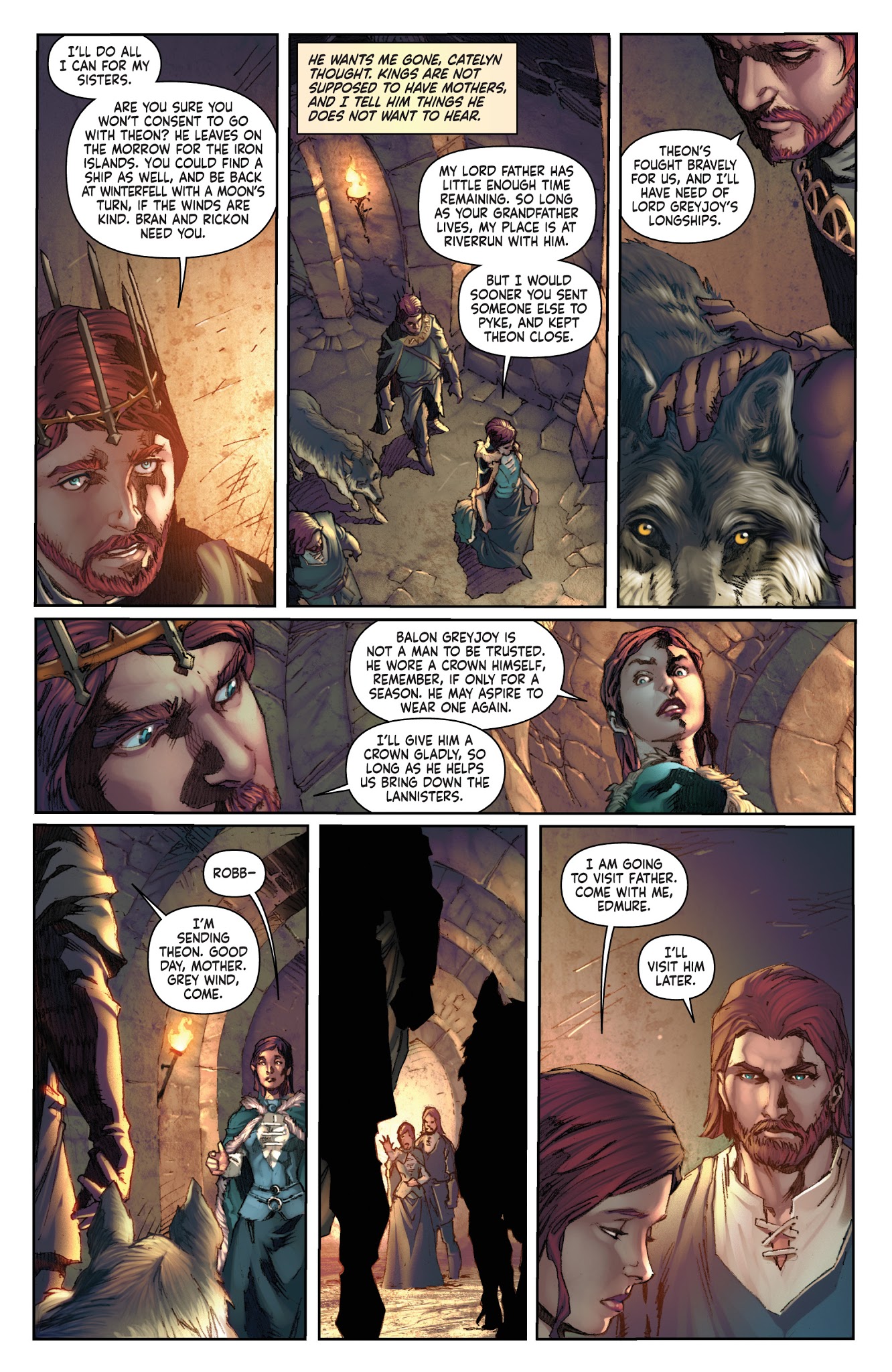Read online A Clash of Kings comic -  Issue #4 - 20