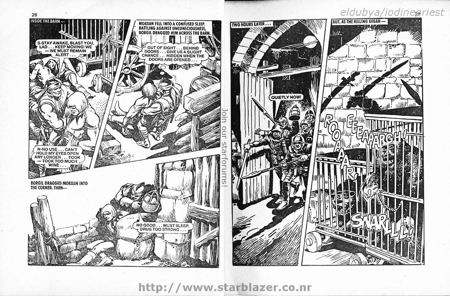 Read online Starblazer comic -  Issue #193 - 16