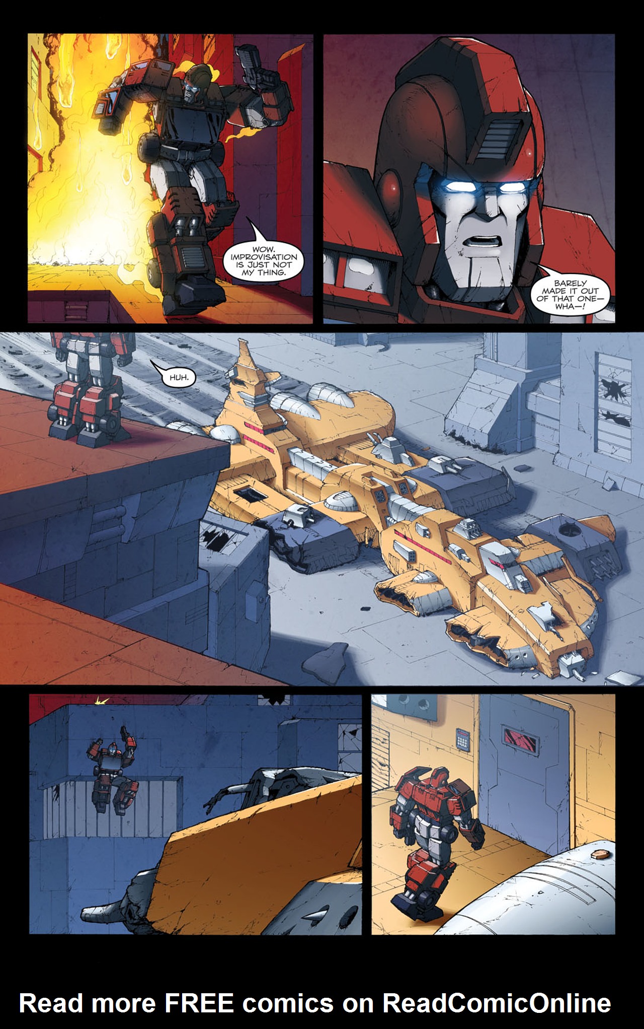 Read online The Transformers Ironhide comic Issue 4