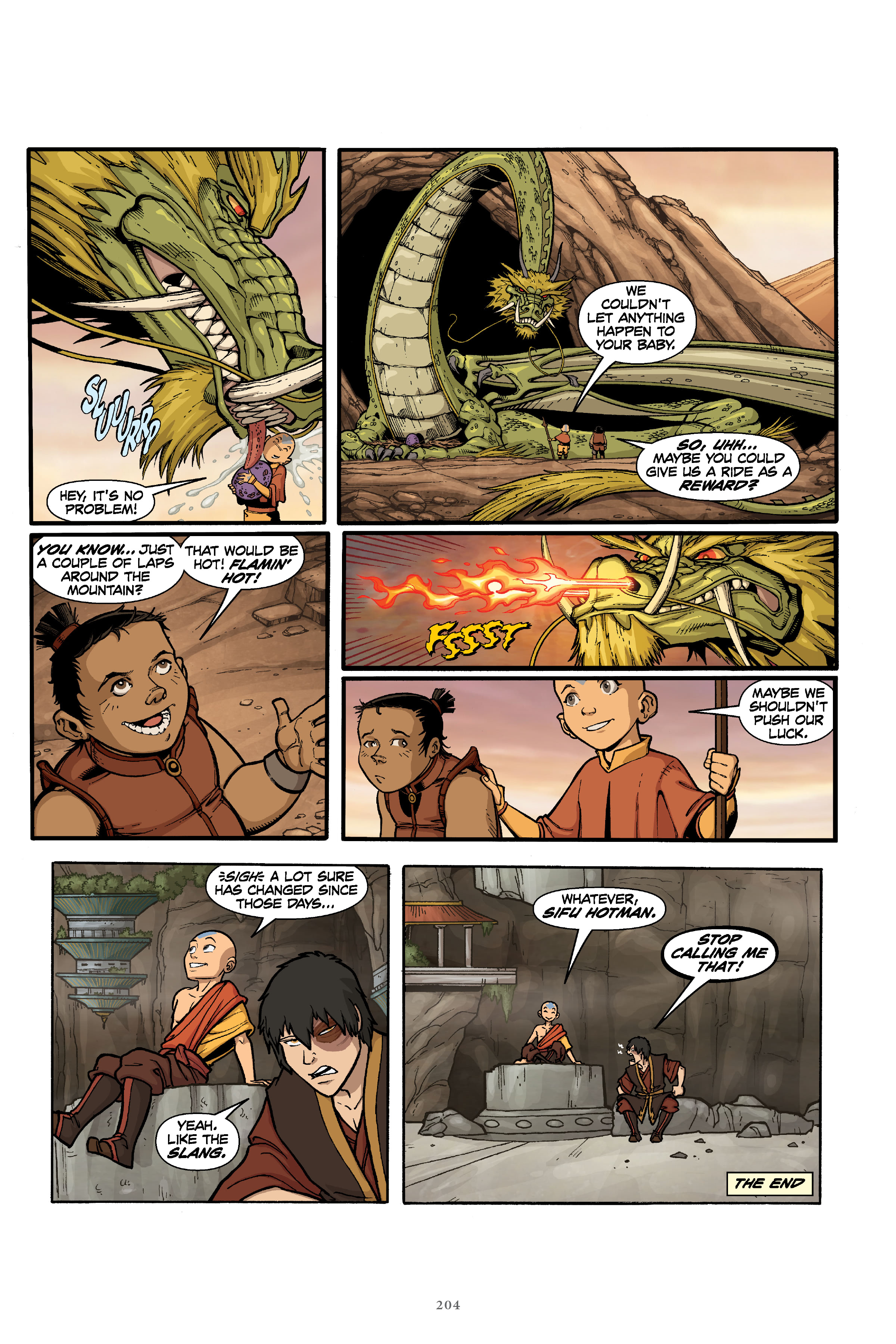 Read online Nickelodeon Avatar: The Last Airbender–The Lost Adventures & Team Avatar Tales Library Edition comic -  Issue # TPB (Part 3) - 6