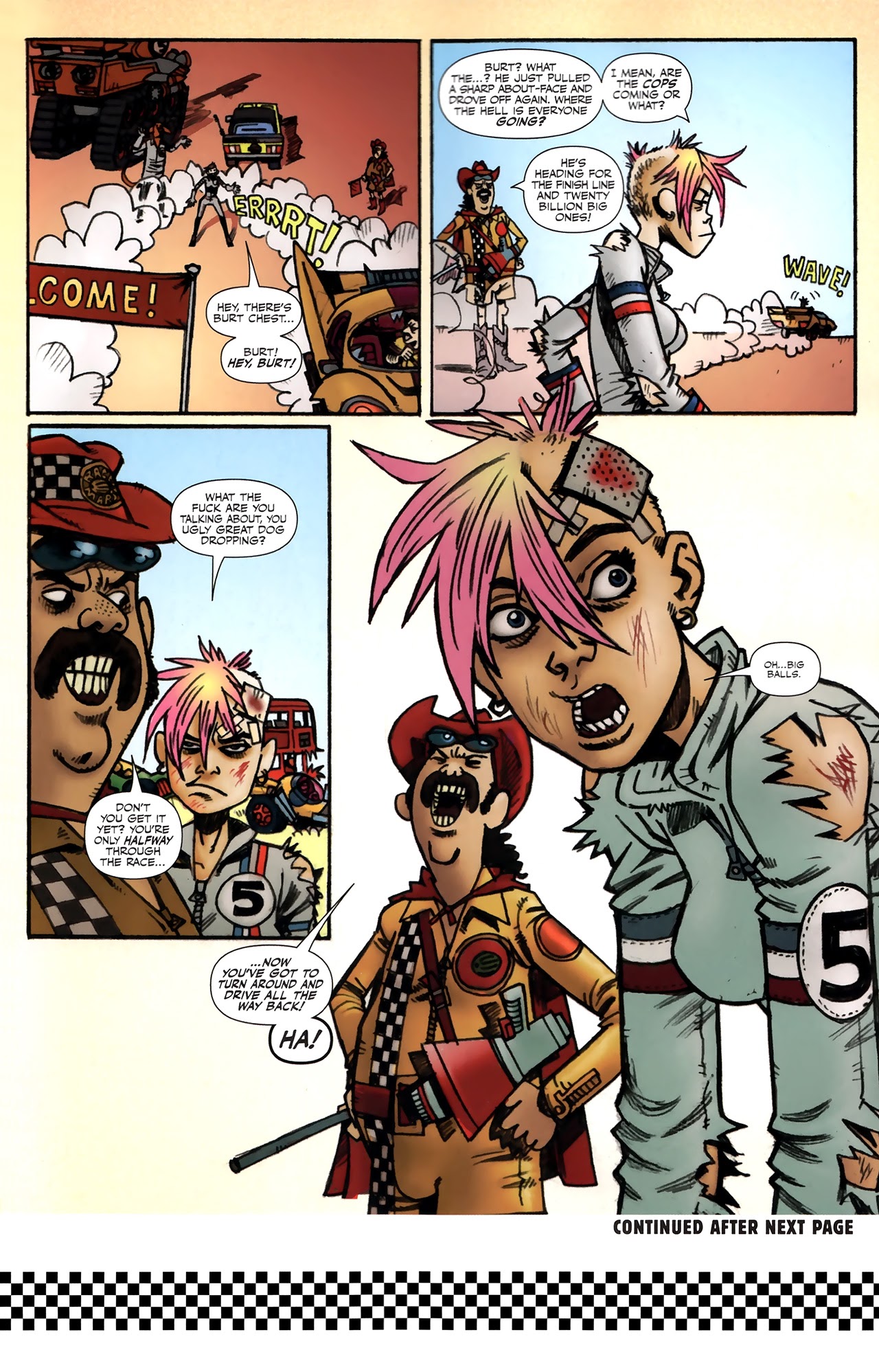 Read online Tank Girl: Skidmarks comic -  Issue #3 - 9