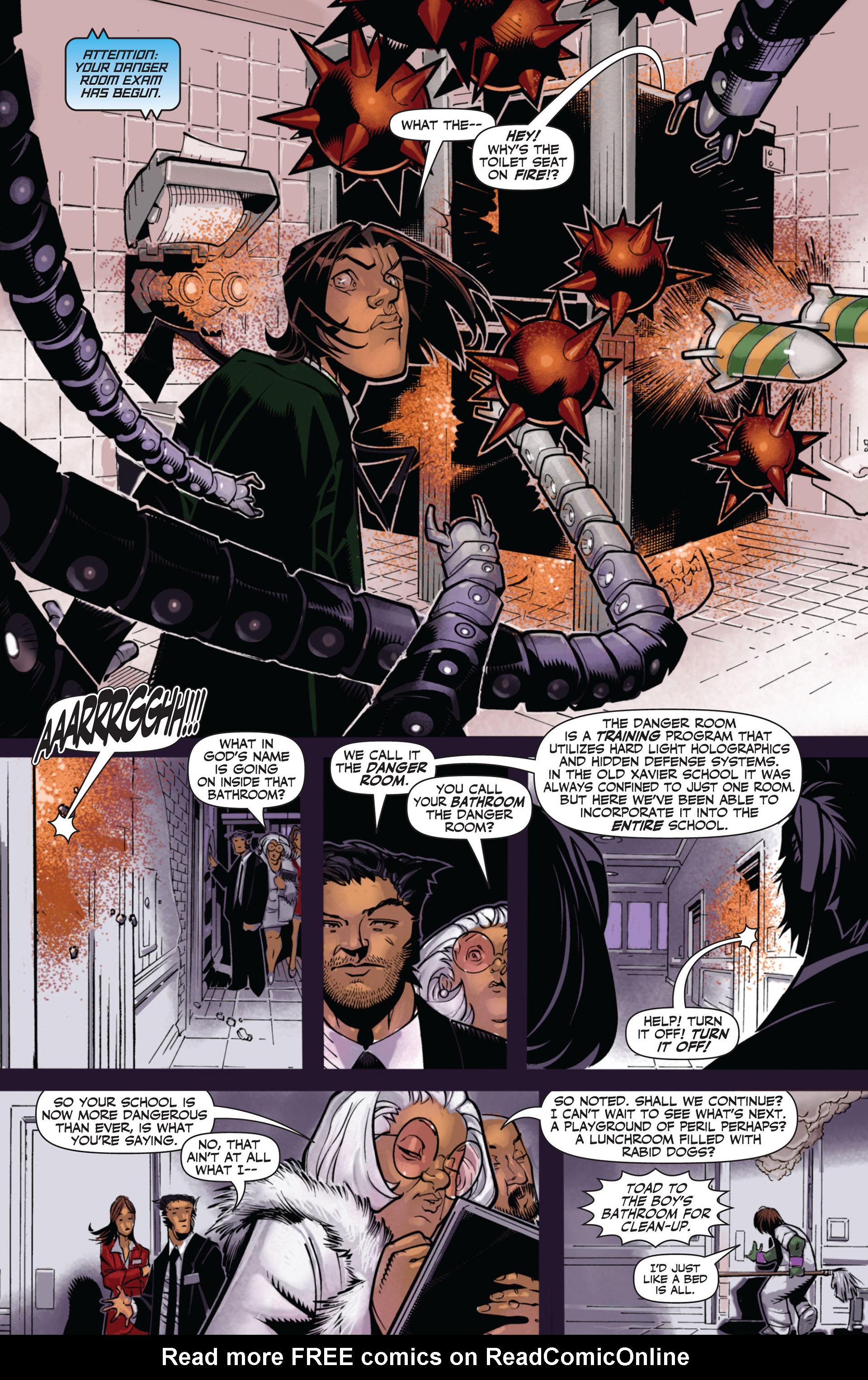 Read online Wolverine & The X-Men comic -  Issue #1 - 14
