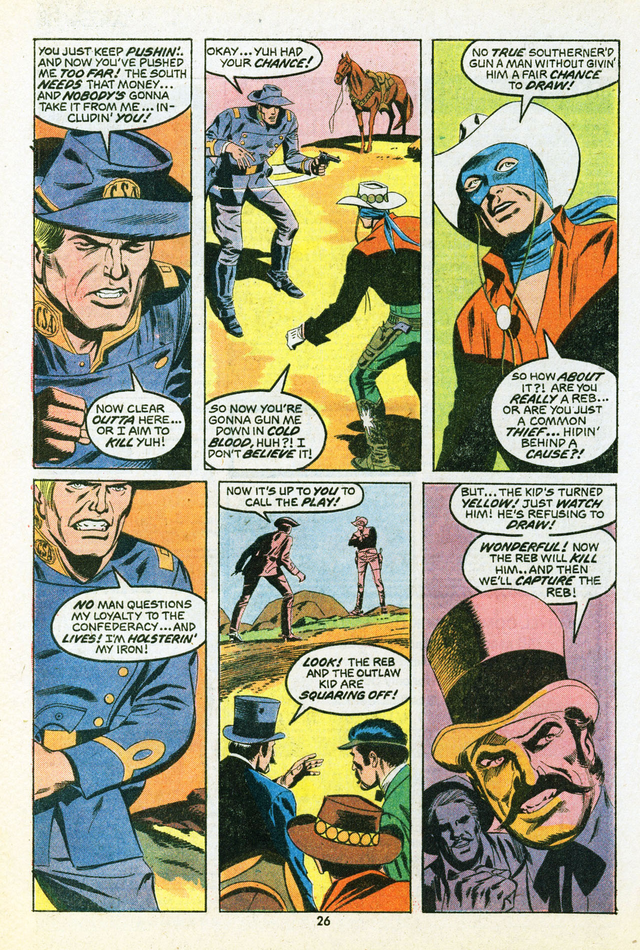 Read online The Outlaw Kid (1970) comic -  Issue #13 - 28