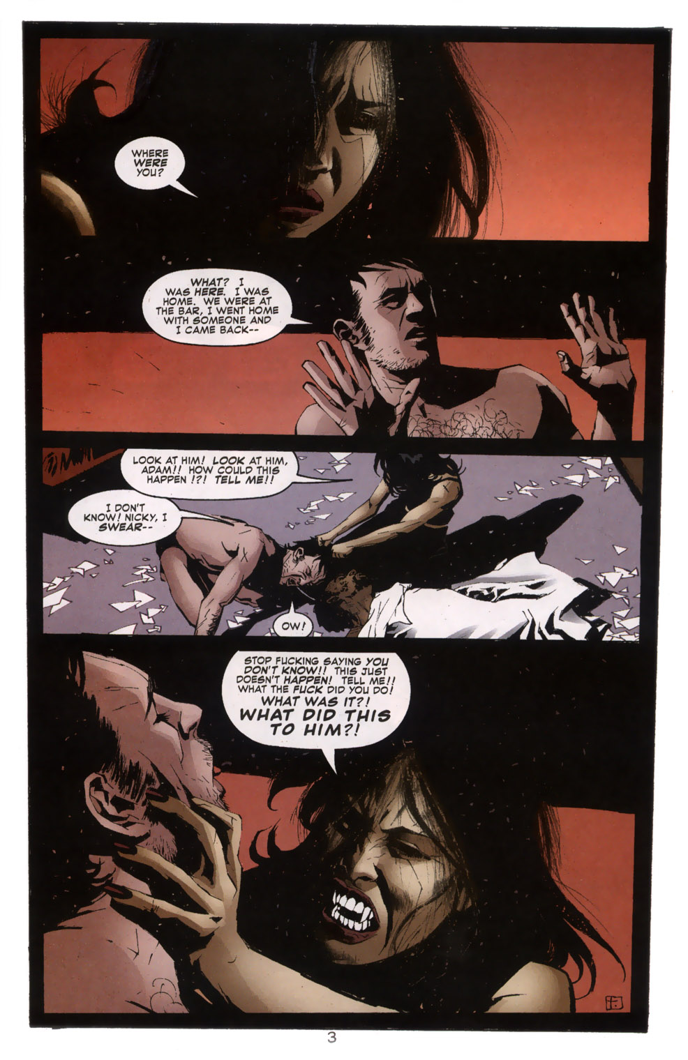 Read online Blood and Water comic -  Issue #4 - 4