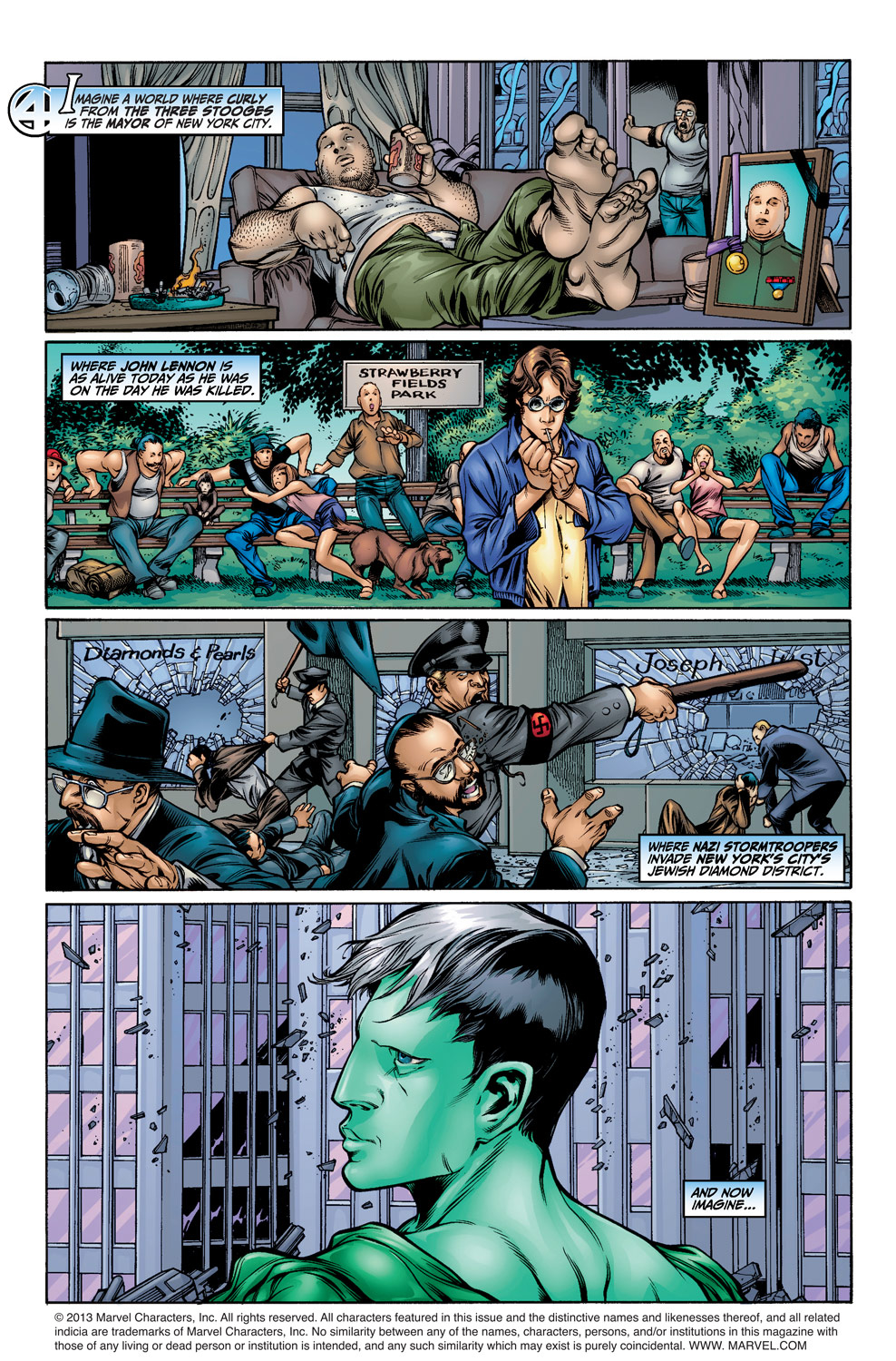 Read online Fantastic Four (1998) comic -  Issue #47 - 2