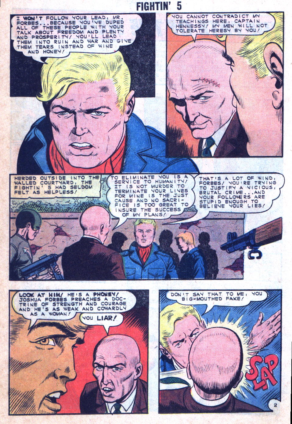 Read online The Fightin' 5 comic -  Issue #32 - 24