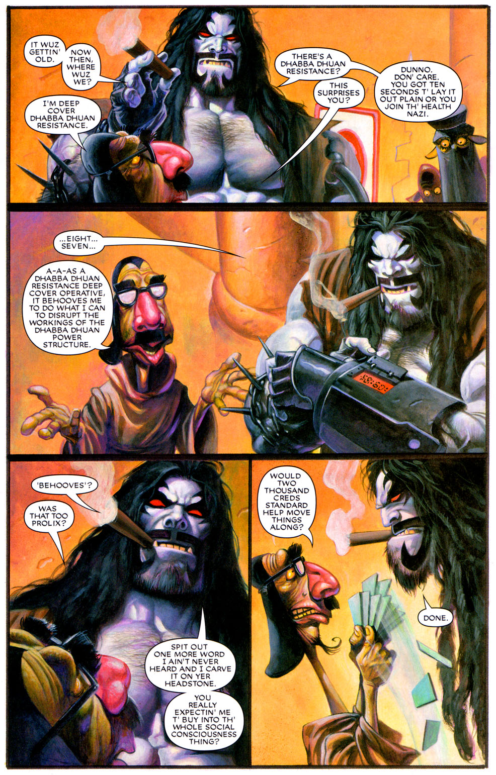 Read online Lobo: Unbound comic -  Issue #3 - 11