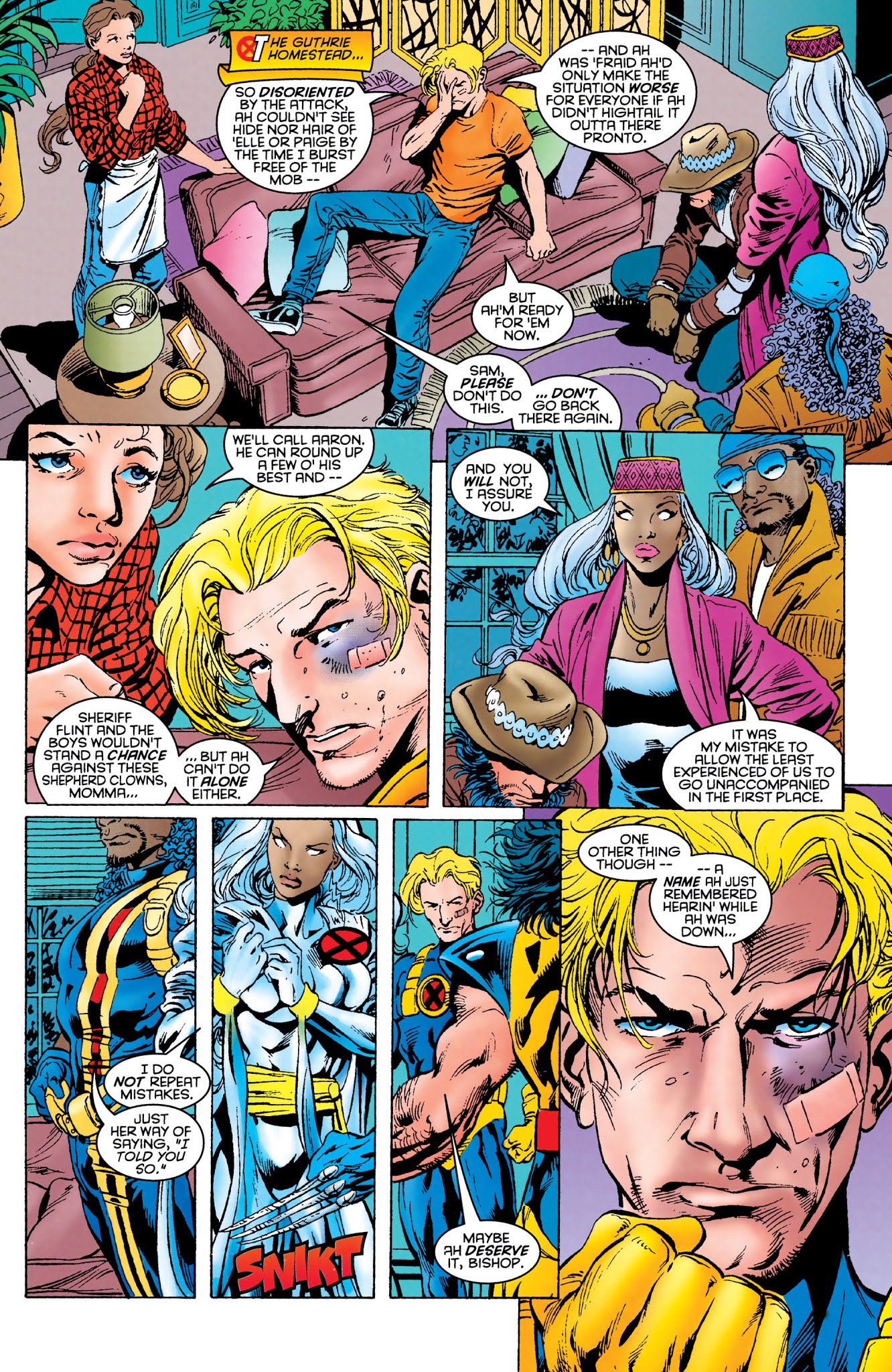 Read online X-Men: The Road to Onslaught comic -  Issue # TPB 2 - 165