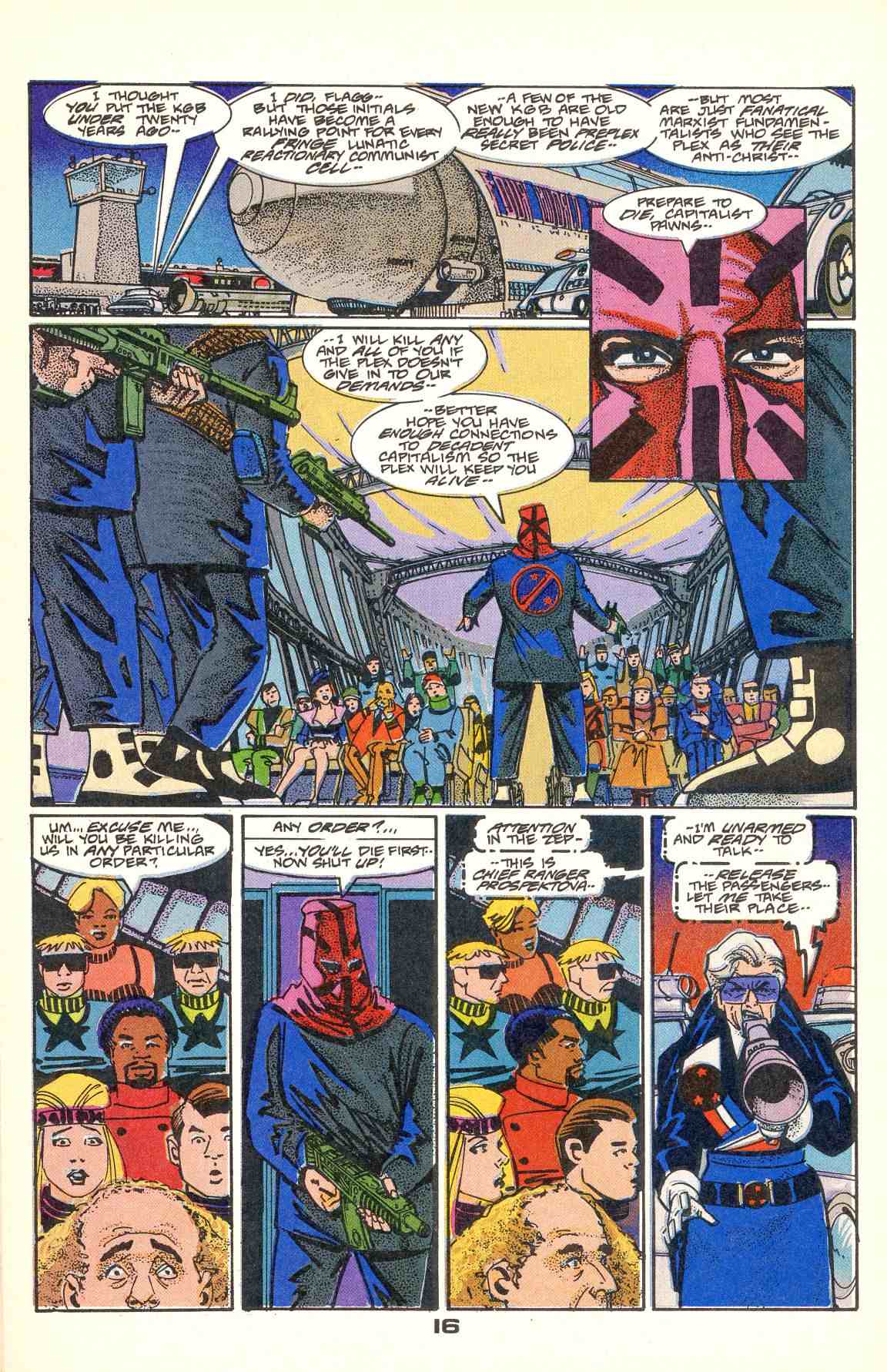 Read online Howard Chaykin's American Flagg comic -  Issue #9 - 20