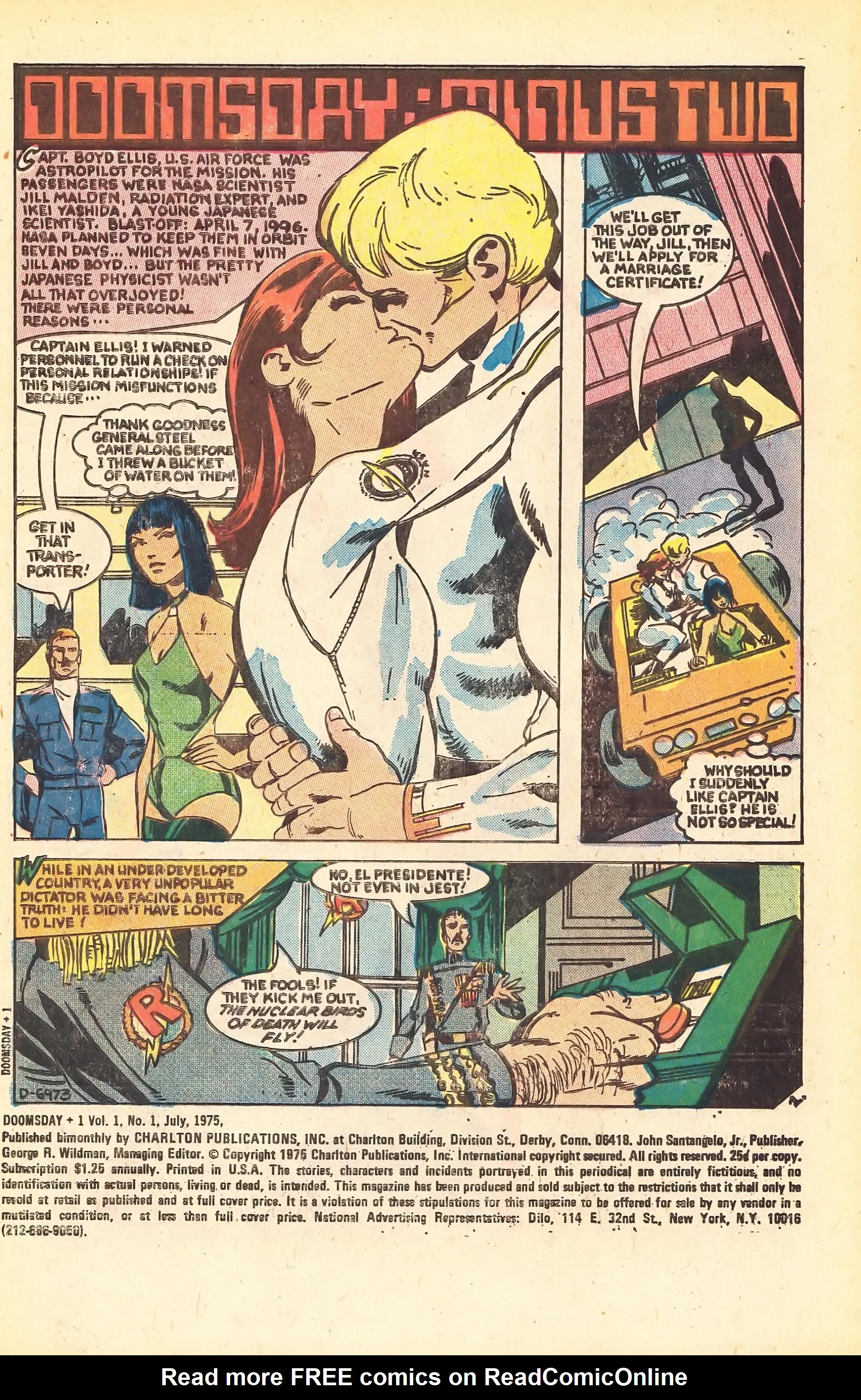 Read online Doomsday   1 (1975) comic -  Issue #1 - 3