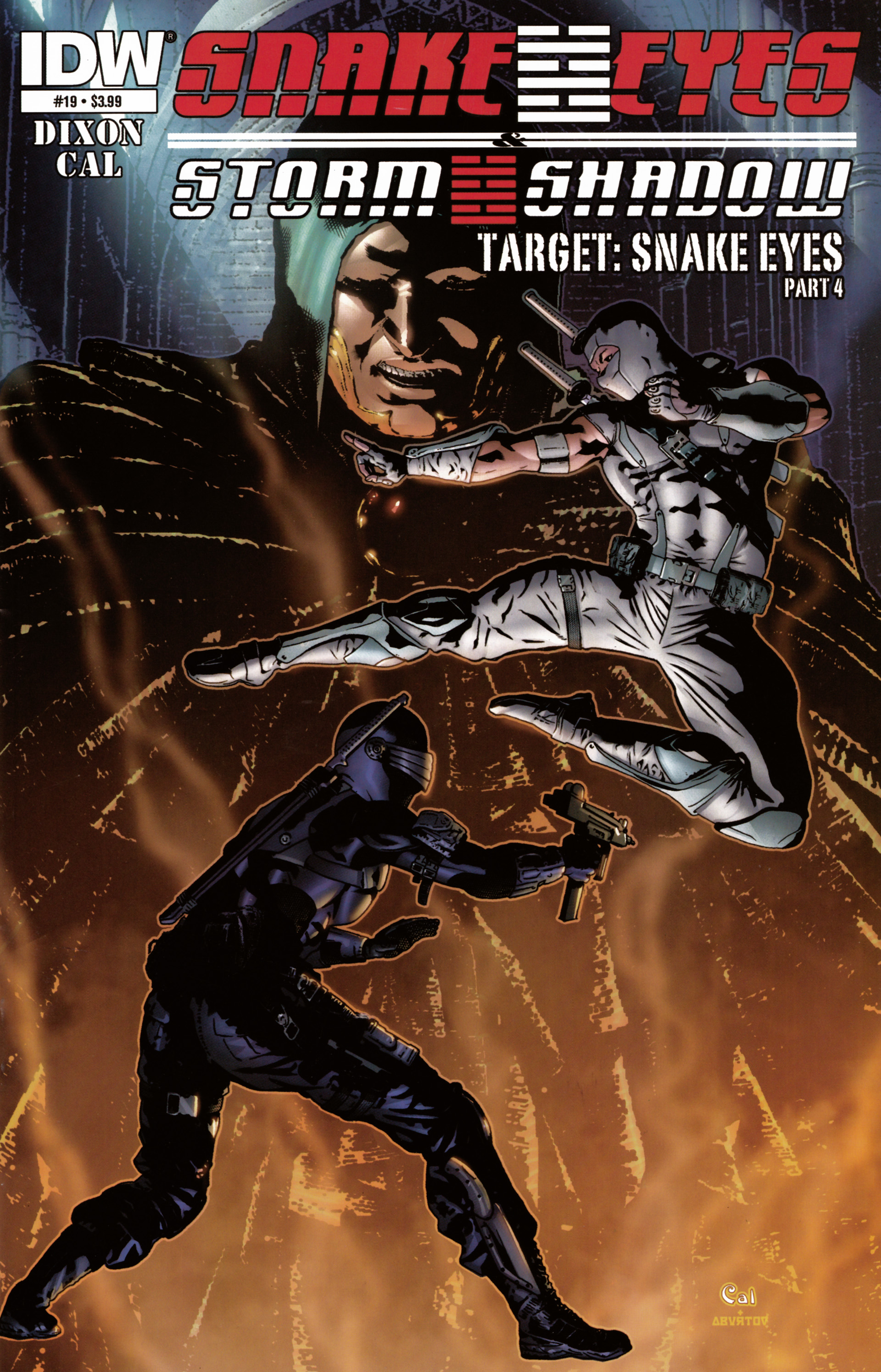 Read online Snake Eyes and Storm Shadow comic -  Issue #19 - 1