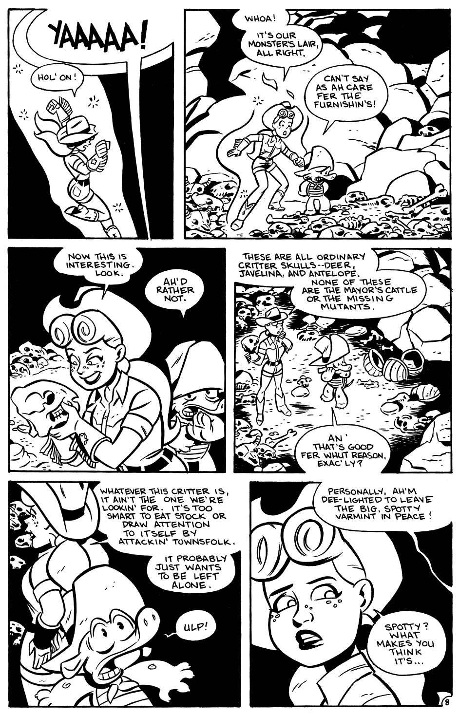 Read online Mutant, Texas: Tales of Sheriff Ida Red comic -  Issue #3 - 10