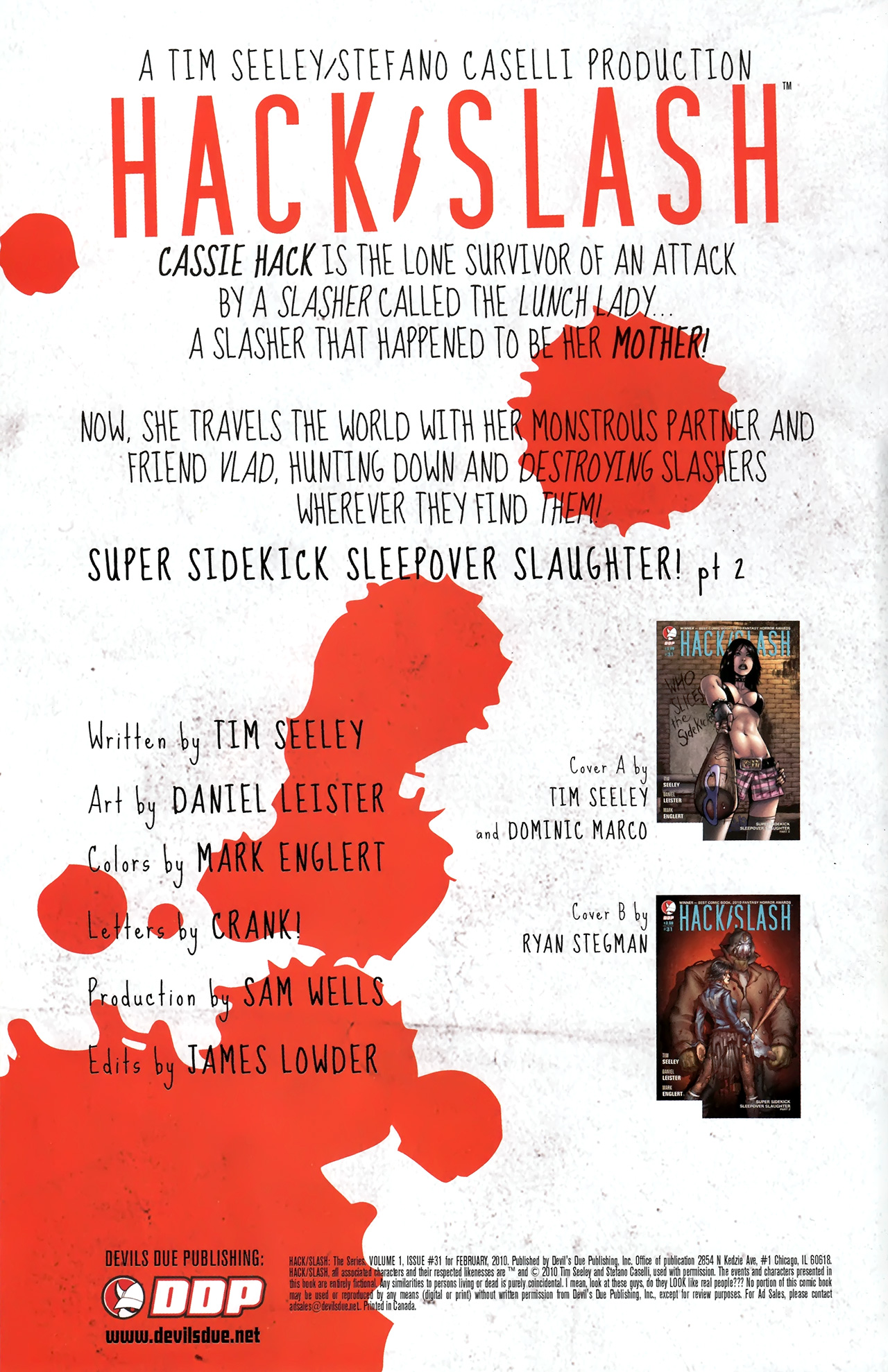 Read online Hack/Slash: The Series comic -  Issue #31 - 2