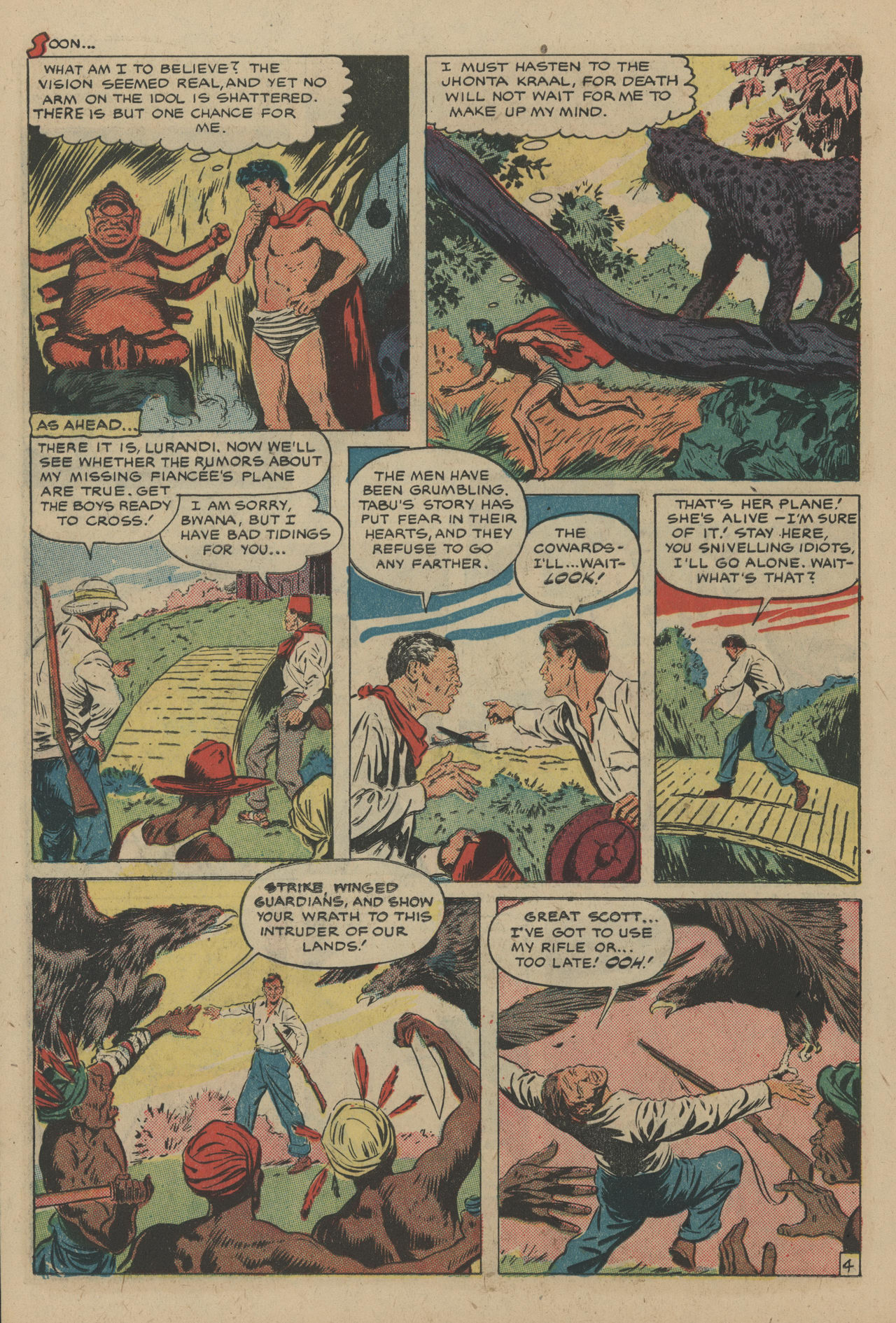Read online Jungle Comics comic -  Issue #133 - 36