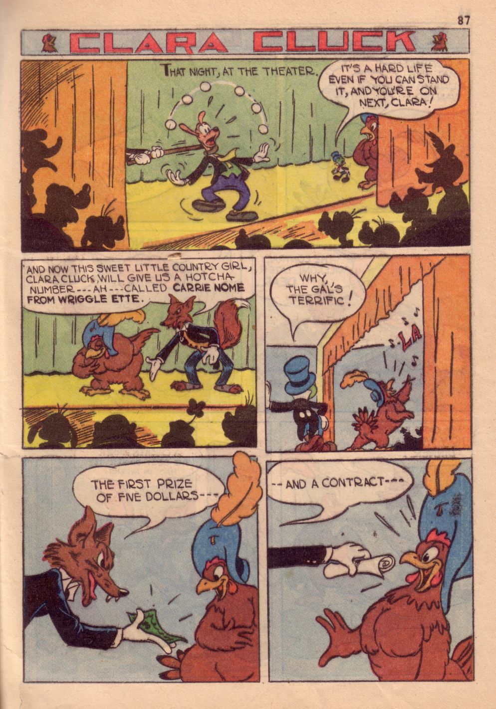 Read online Walt Disney's Silly Symphonies comic -  Issue #4 - 89