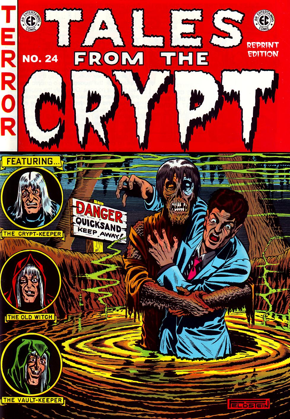 Read online Tales From The Crypt (1950) comic -  Issue #24 - 1