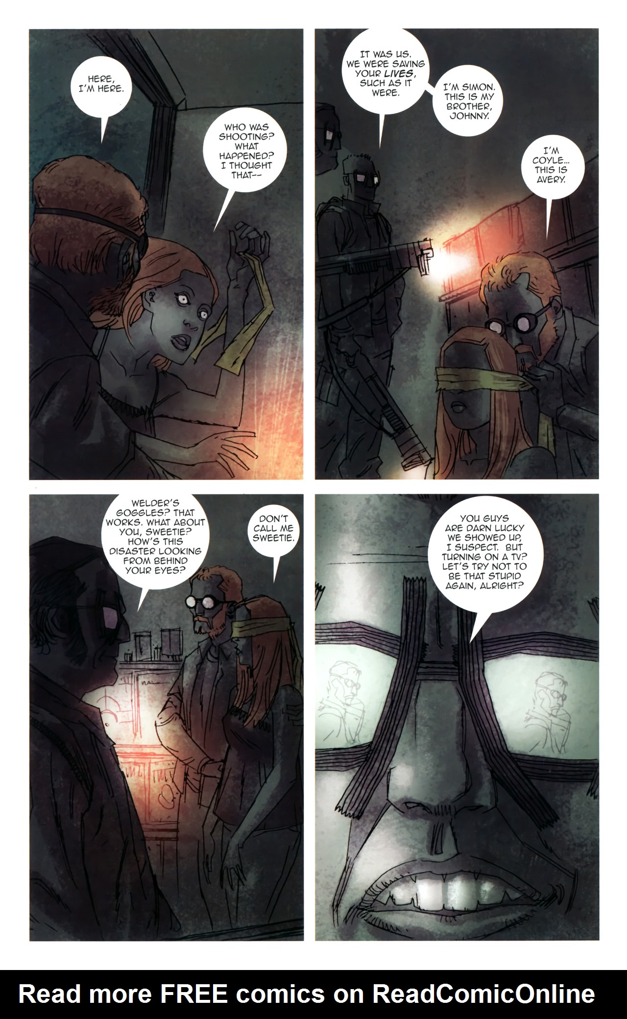 Read online The Light comic -  Issue #3 - 6