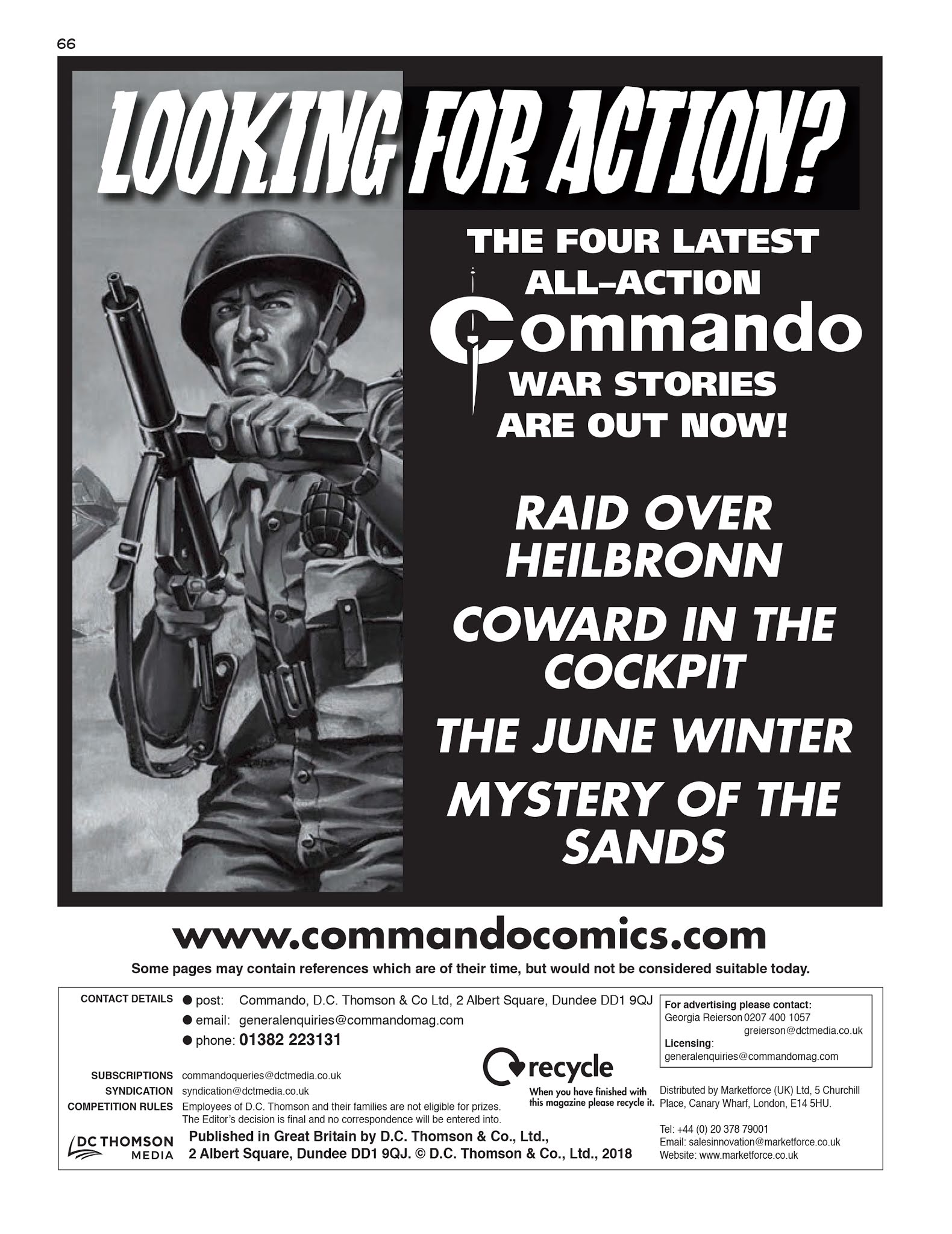 Read online Commando: For Action and Adventure comic -  Issue #5184 - 65