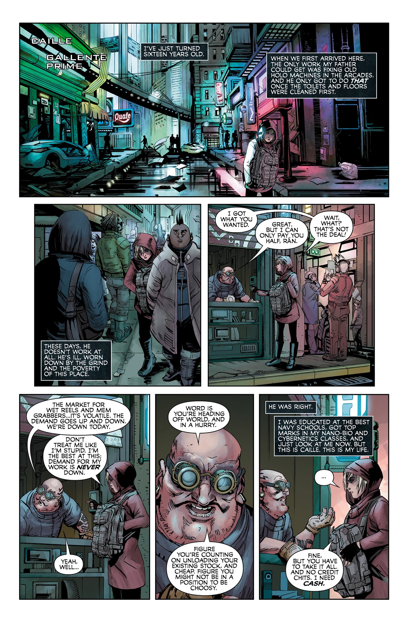 Read online EVE: Valkyrie comic -  Issue #1 - 17