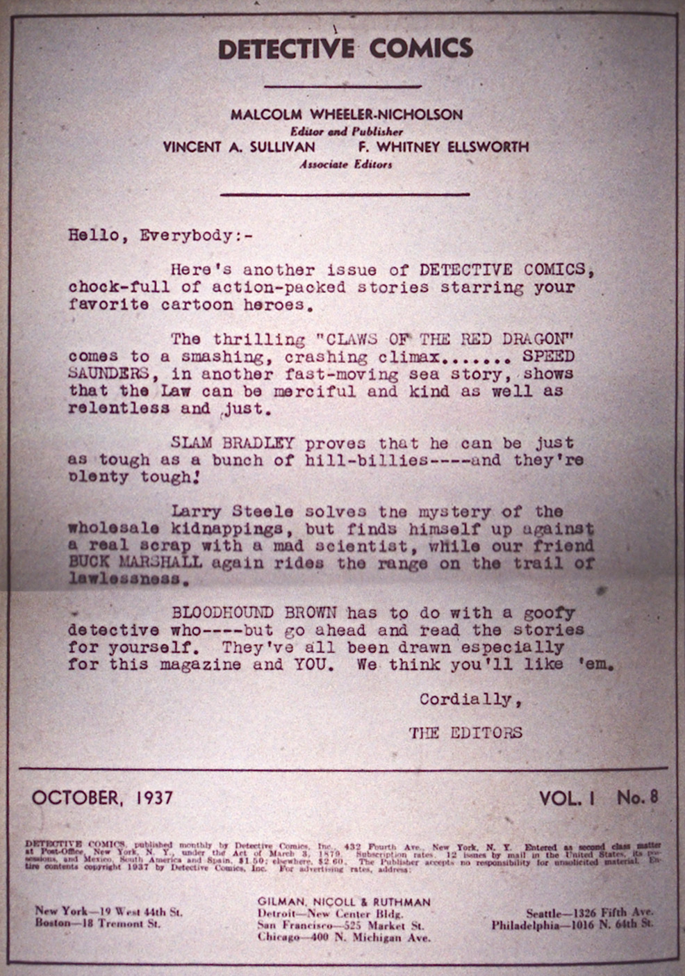 Read online Detective Comics (1937) comic -  Issue #8 - 2