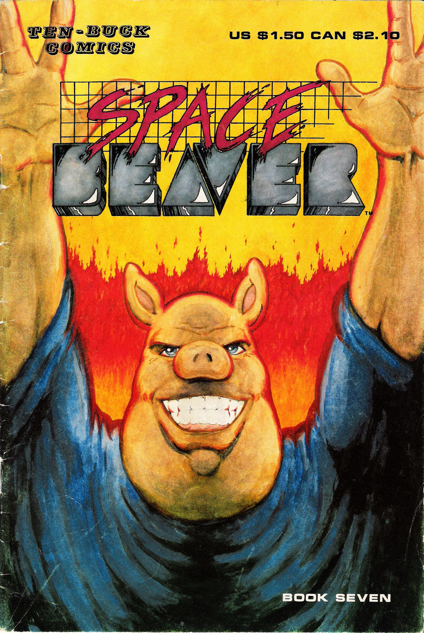 Read online Space Beaver comic -  Issue #7 - 1
