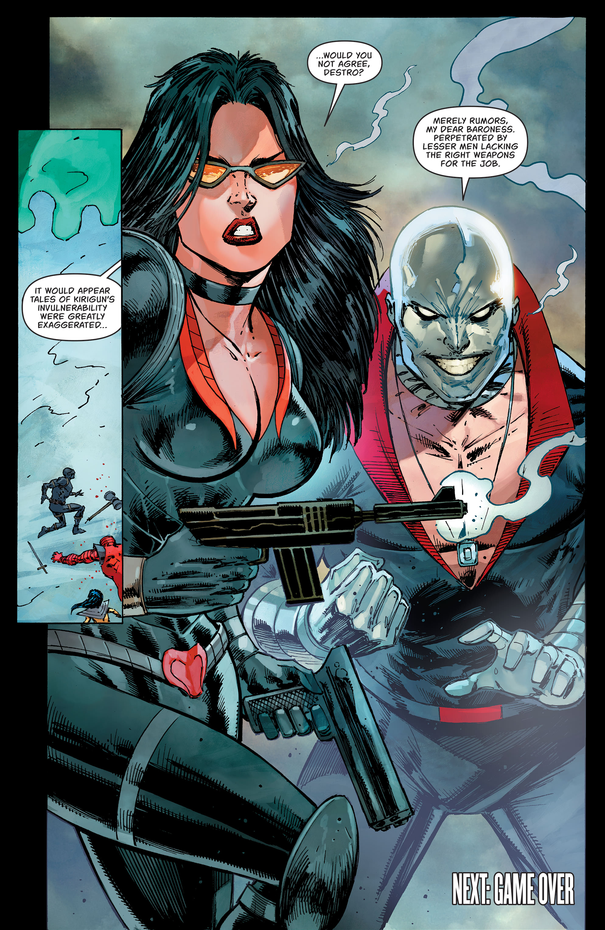 Read online Snake Eyes: Deadgame comic -  Issue #4 - 22
