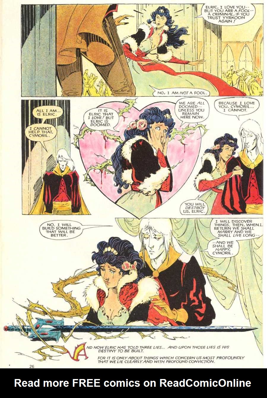 Read online Elric (1983) comic -  Issue #6 - 27